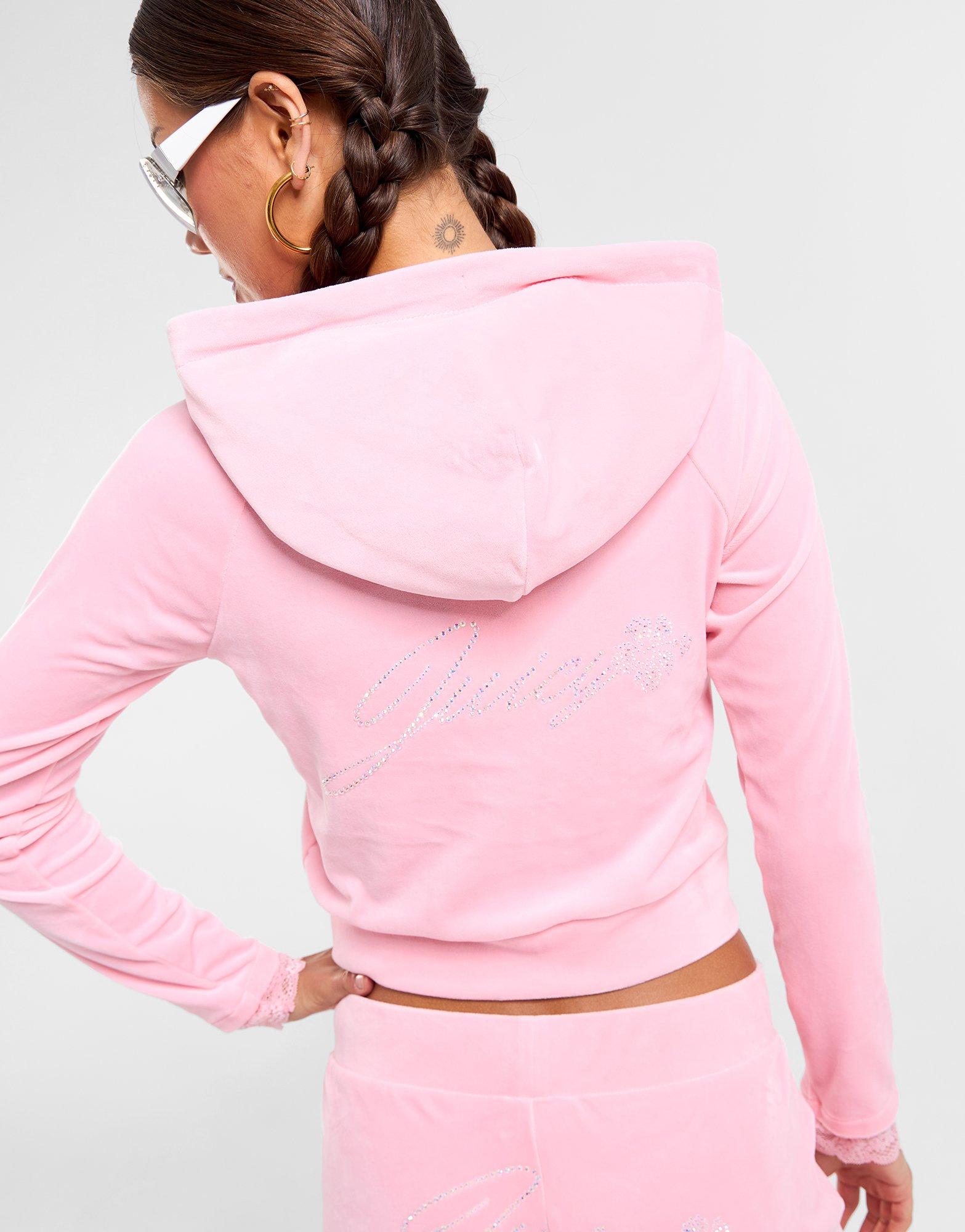 JUICY COUTURE Velour Full Zip Hoodie