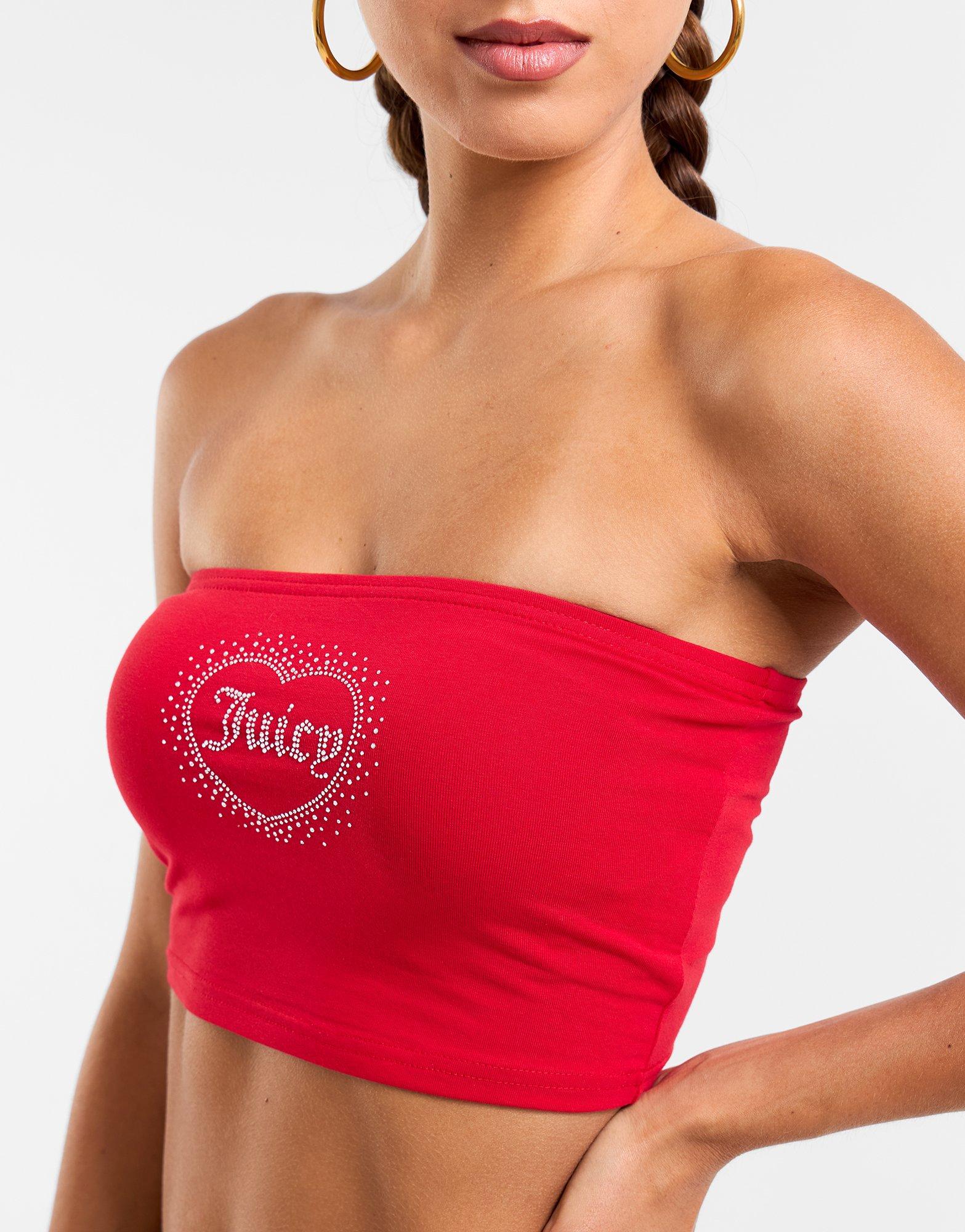 JUICY COUTURE Diamante Heart Bandeau