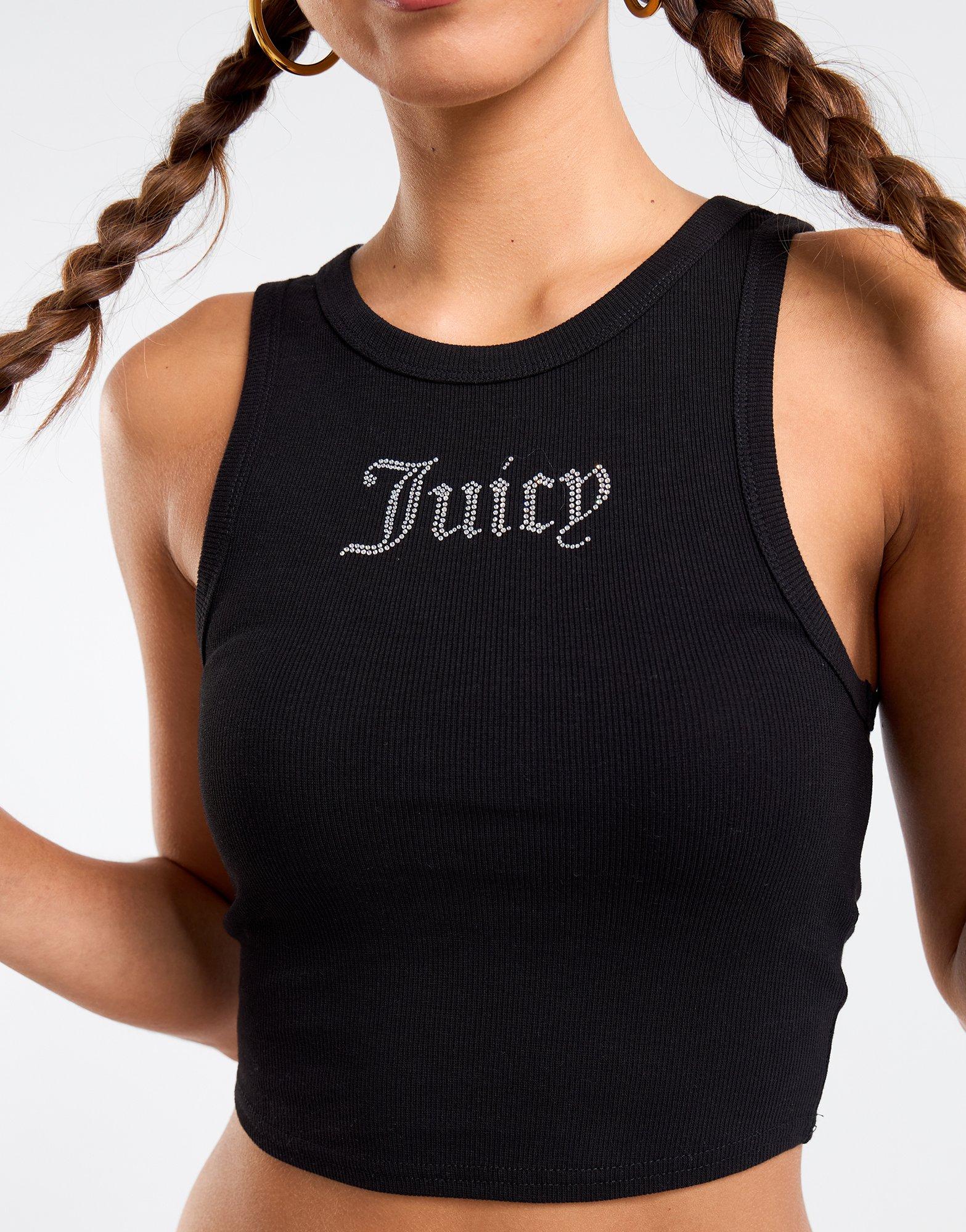 JUICY COUTURE Diamante Tank Top
