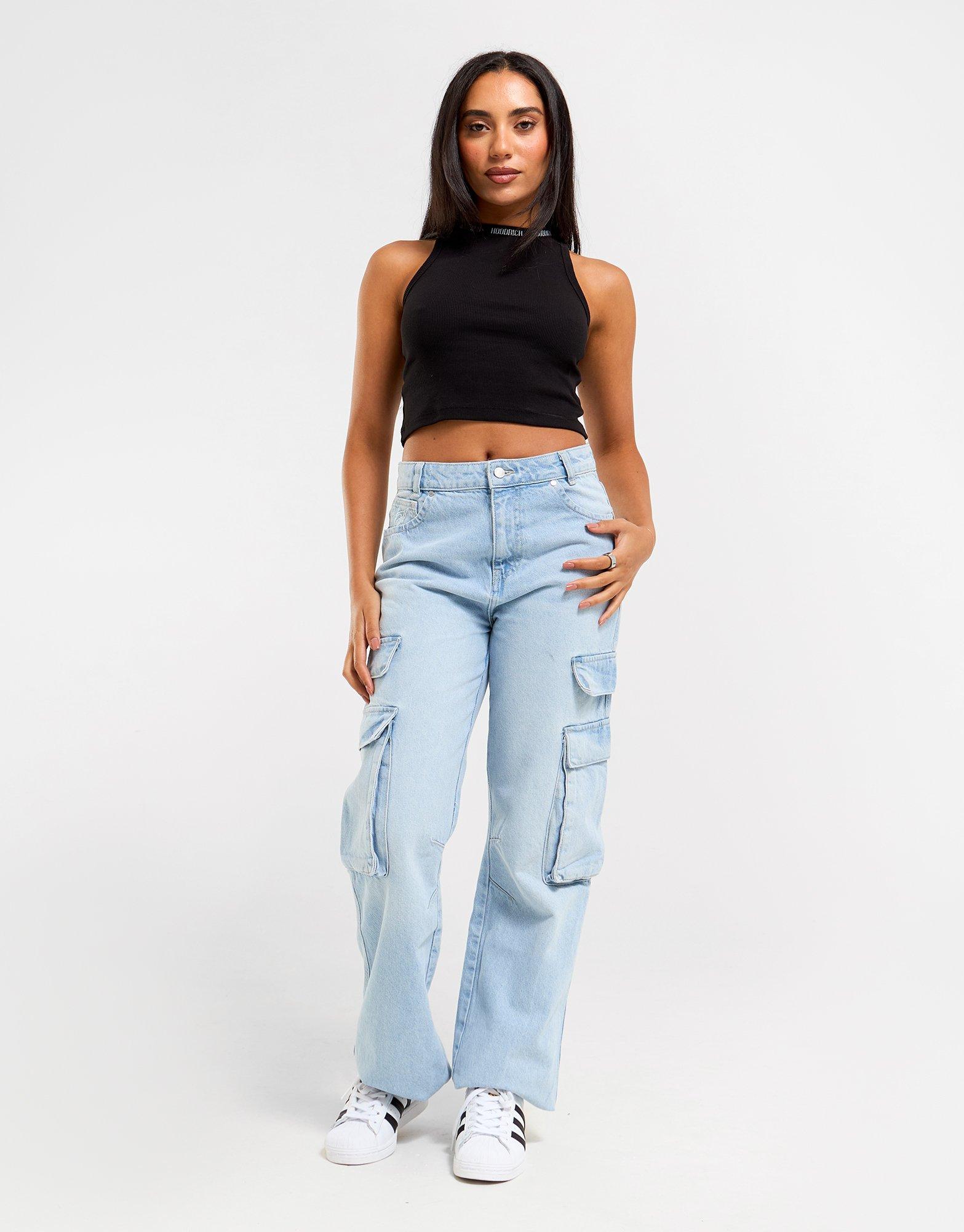 Hoodrich Denim Cargo Pants