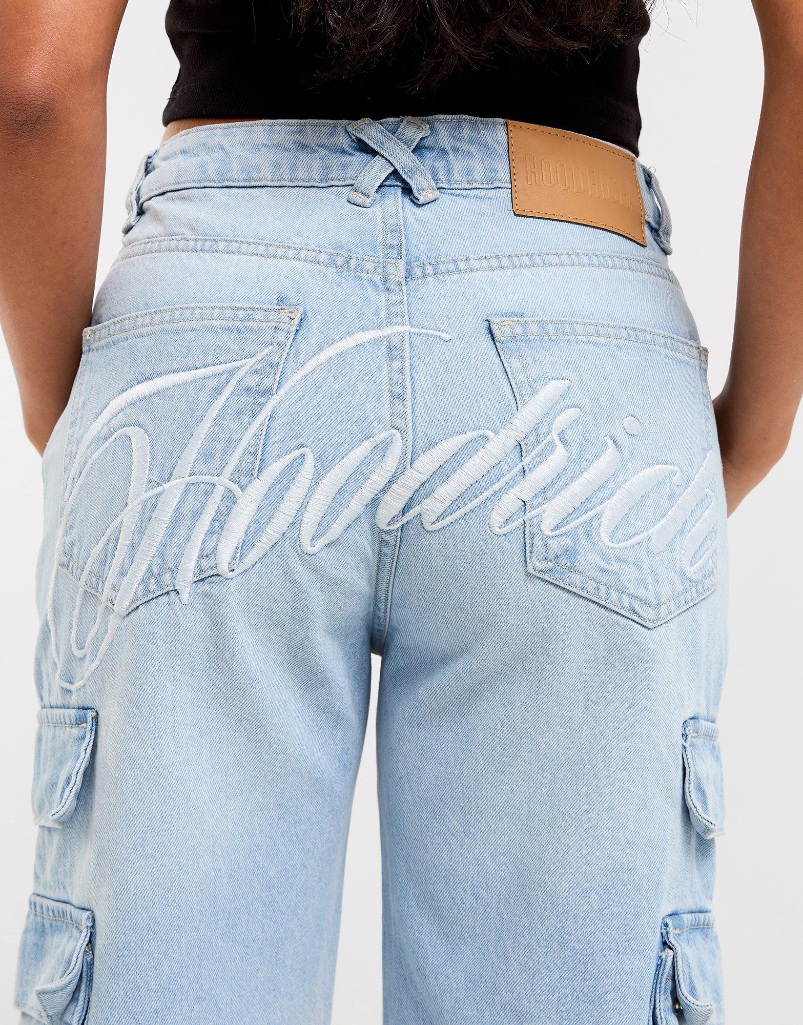 Hoodrich Denim Cargo Pants