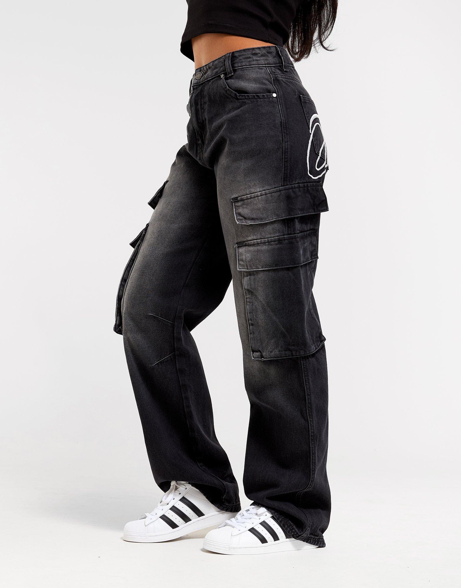 Hoodrich Denim Cargo Pants