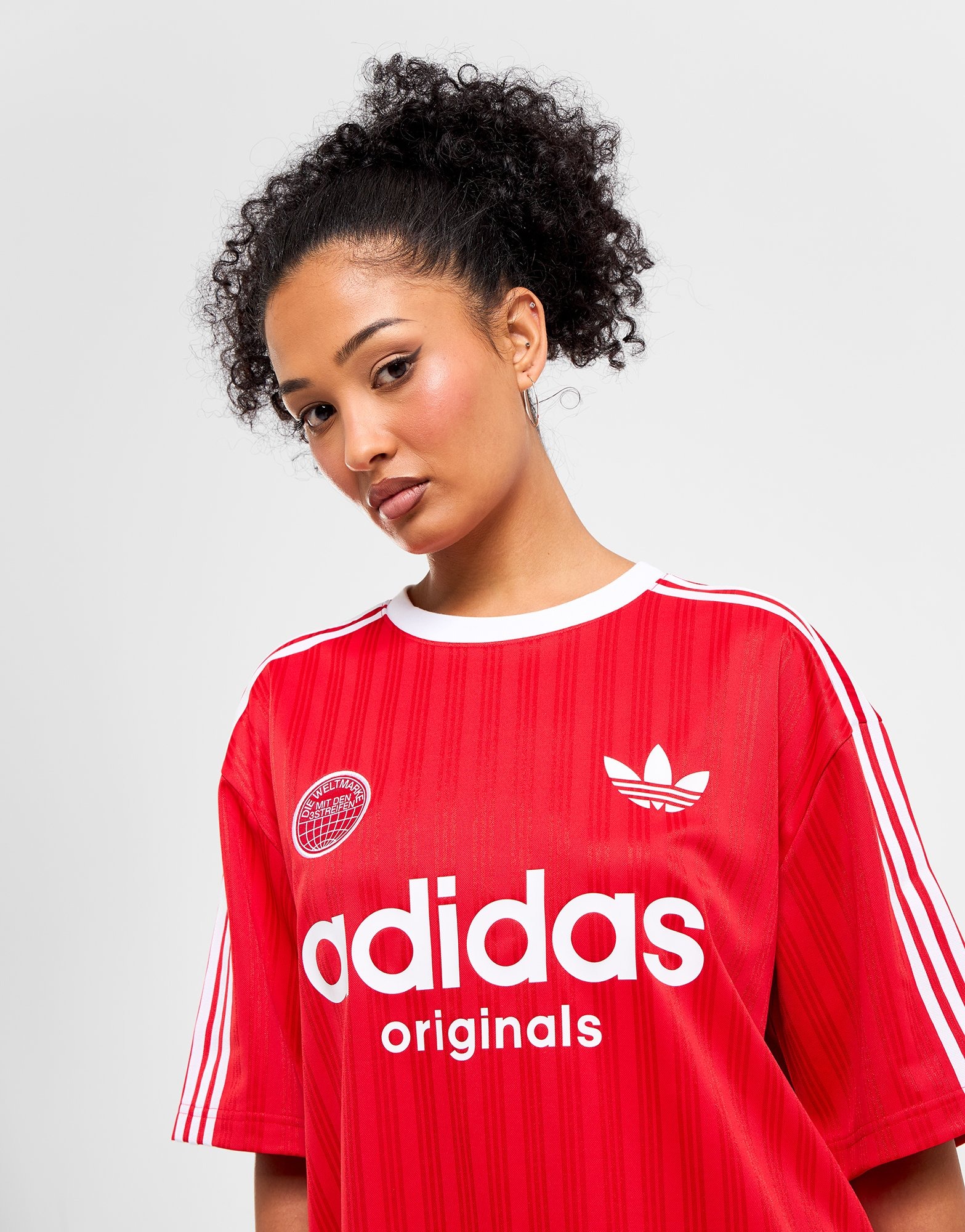 Red adidas Originals Terrace Jersey JD Sports Australia