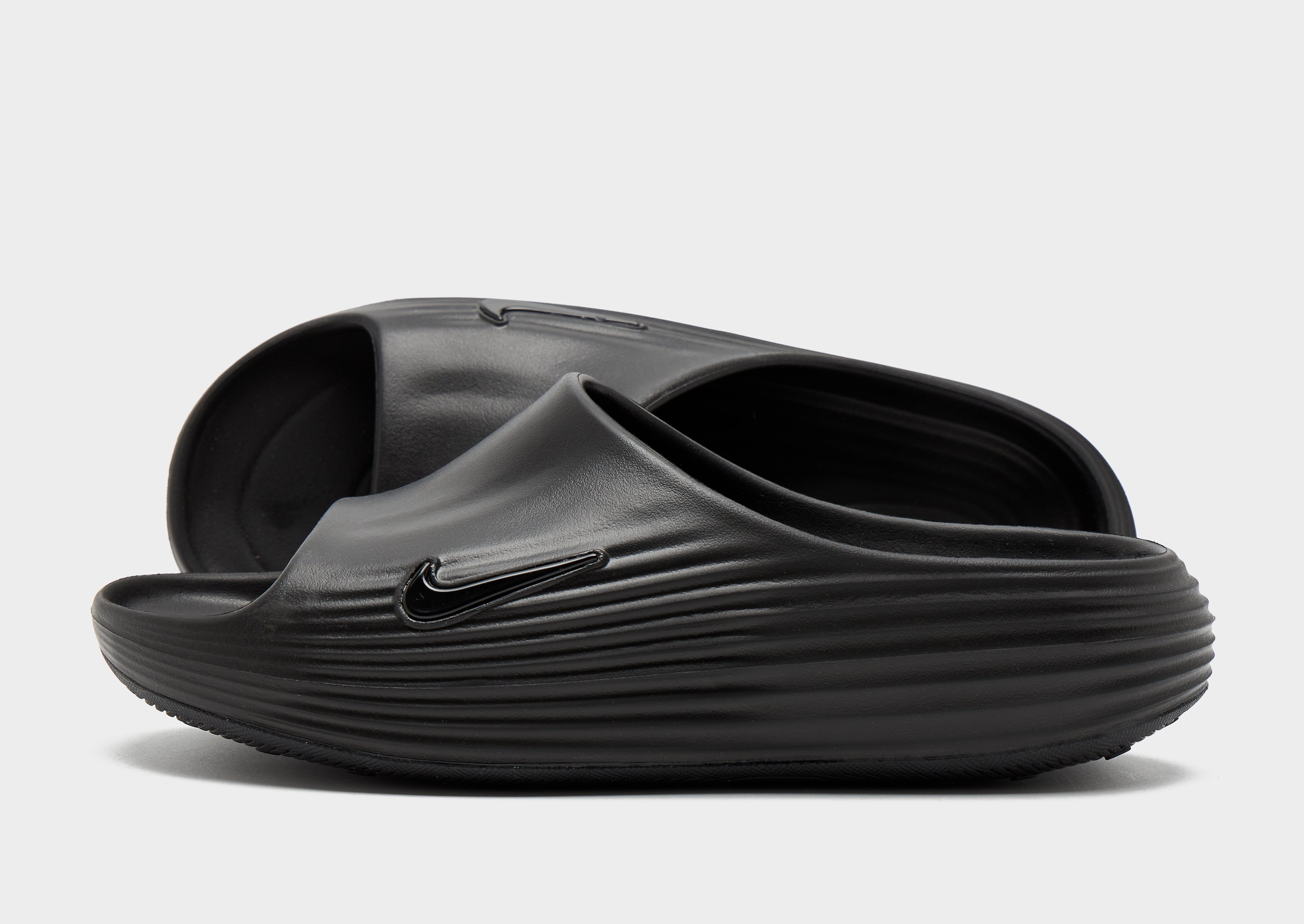 Black Nike ReactX Rejuven8 Slides - JD Sports NZ