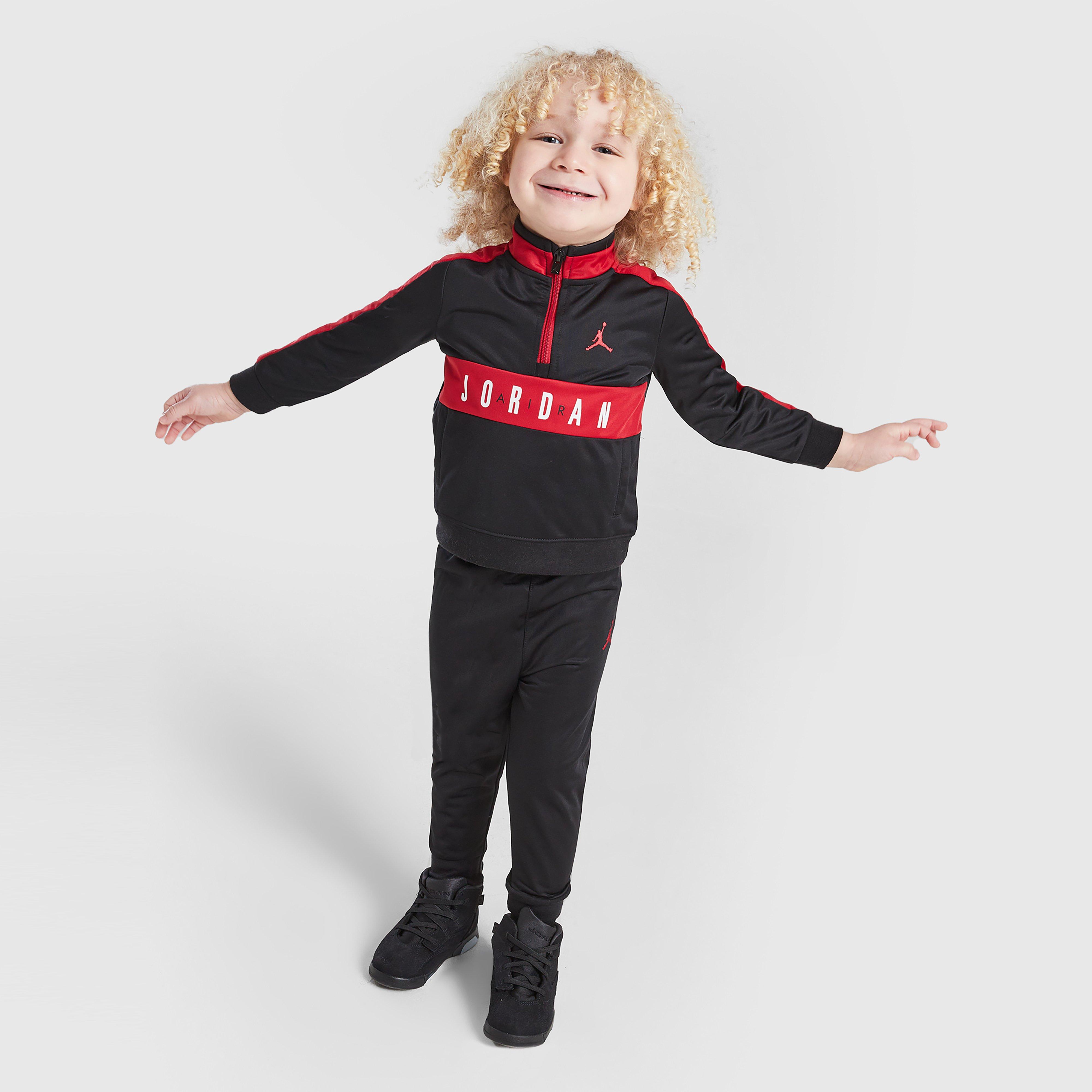 Jordan 1/4 Zip Tracksuit Set Infant's