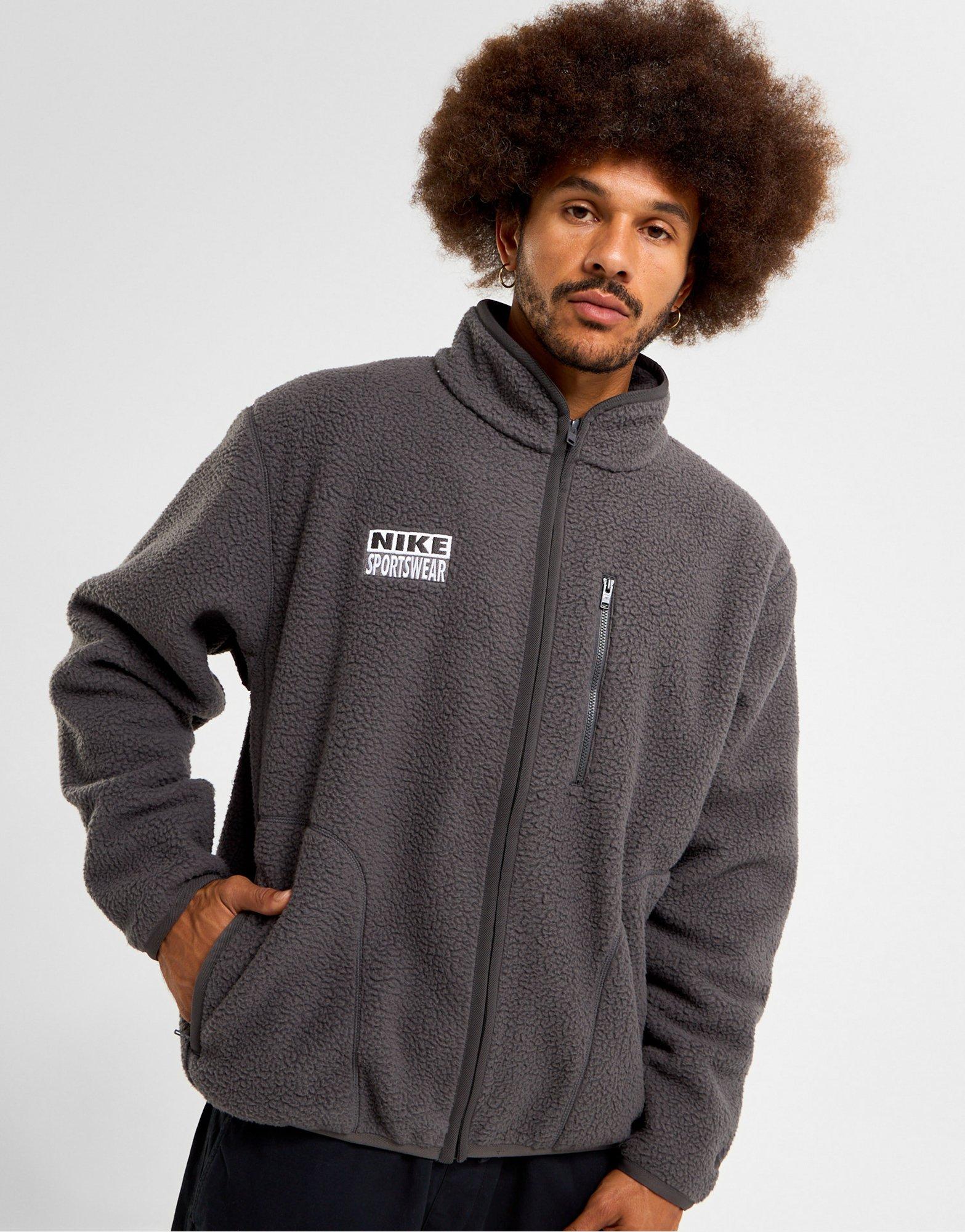 Nike Full Zip Sherpa Track Top