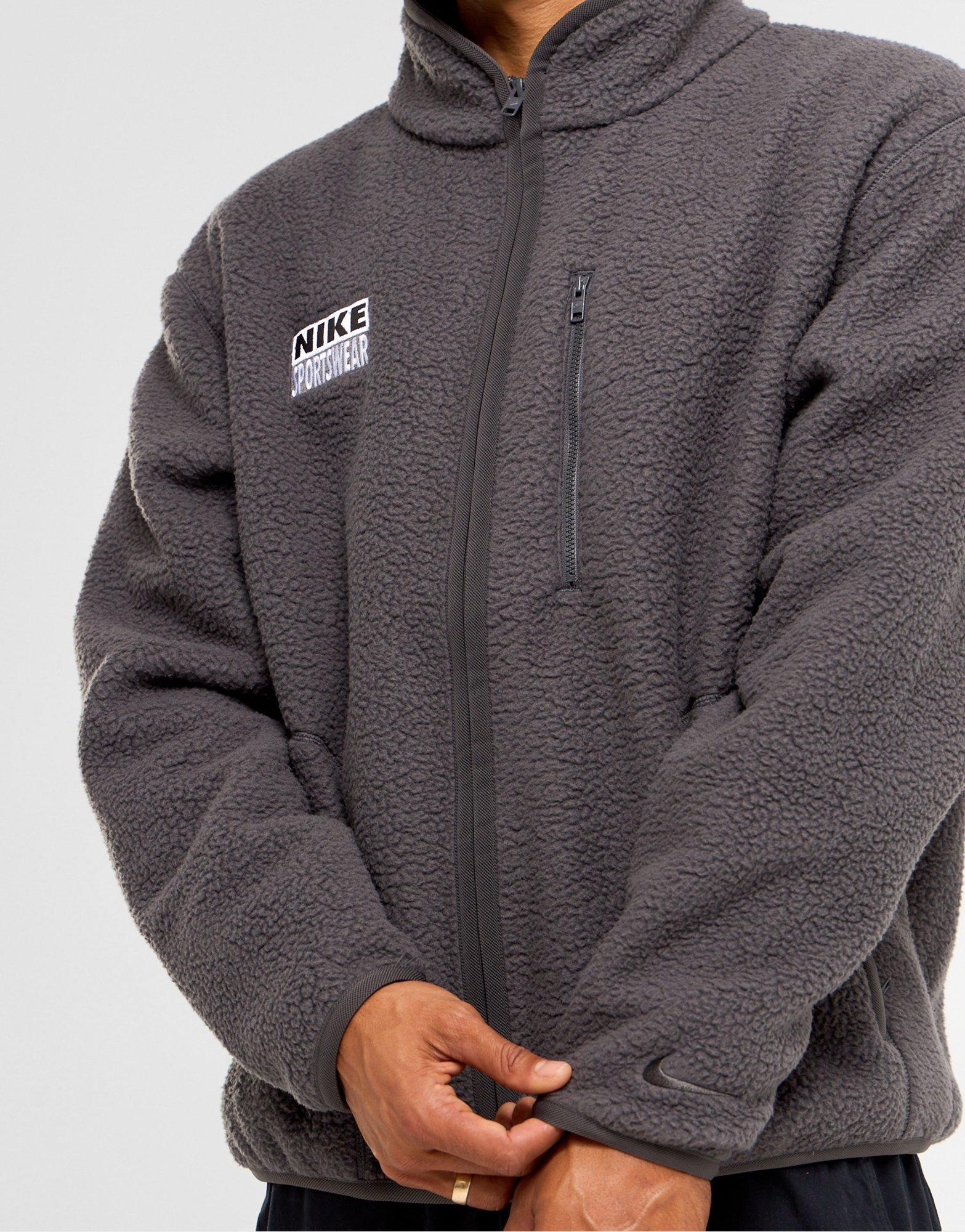 Nike Full Zip Sherpa Track Top
