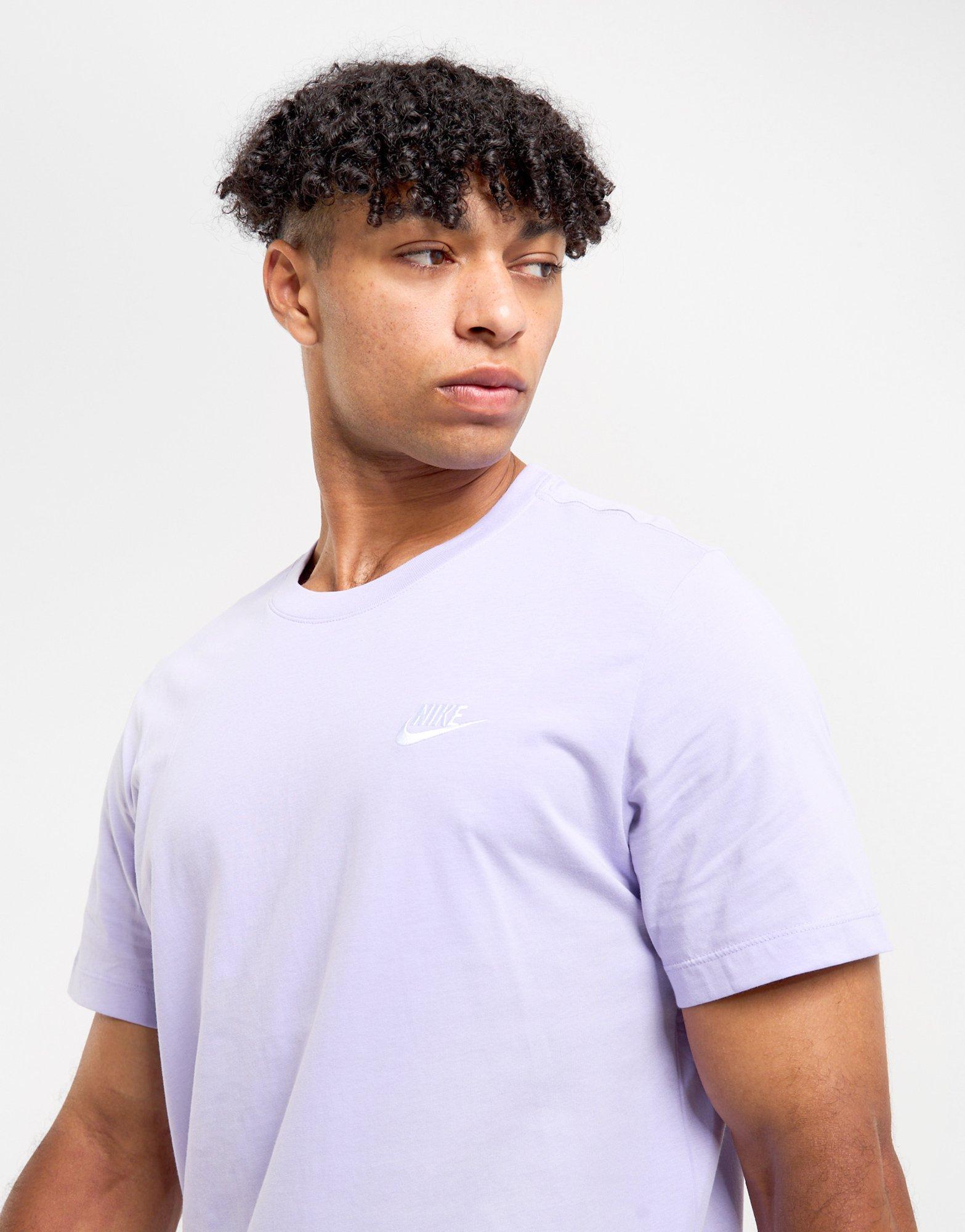 Purple Nike Club T-Shirt JD Sports