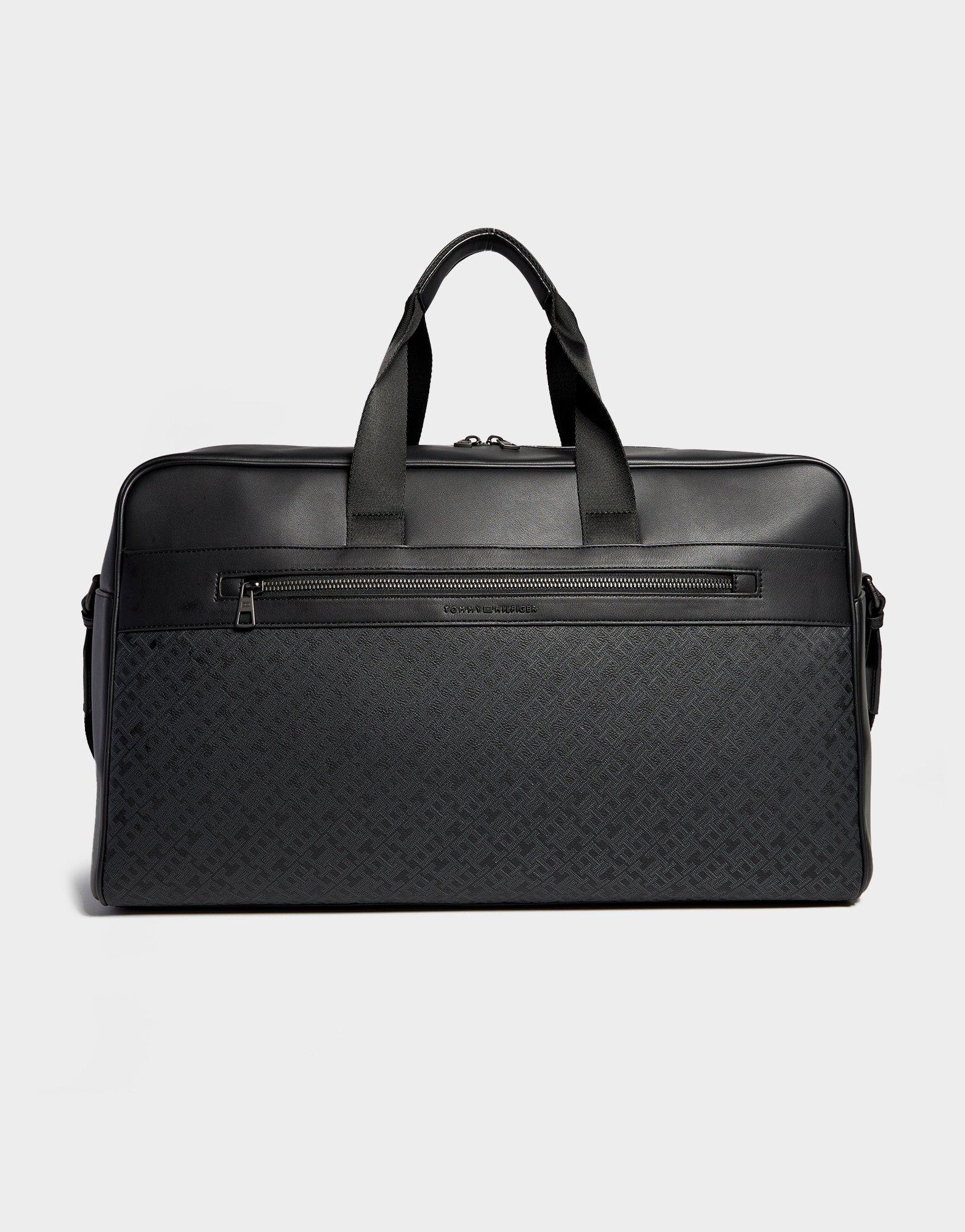 Tommy Hilfiger Monogram Crossbody Duffle Bag