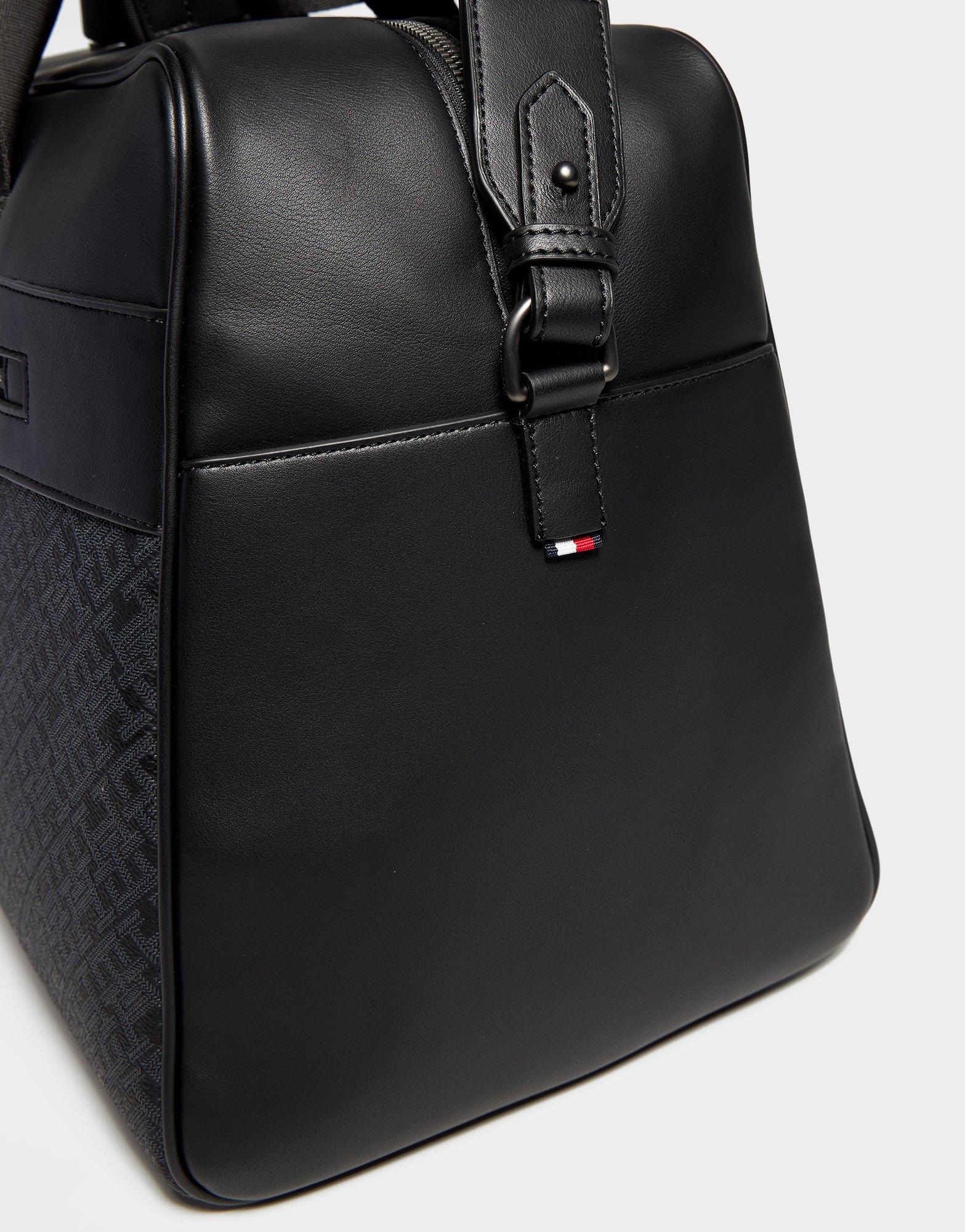 Tommy Hilfiger Monogram Crossbody Duffle Bag