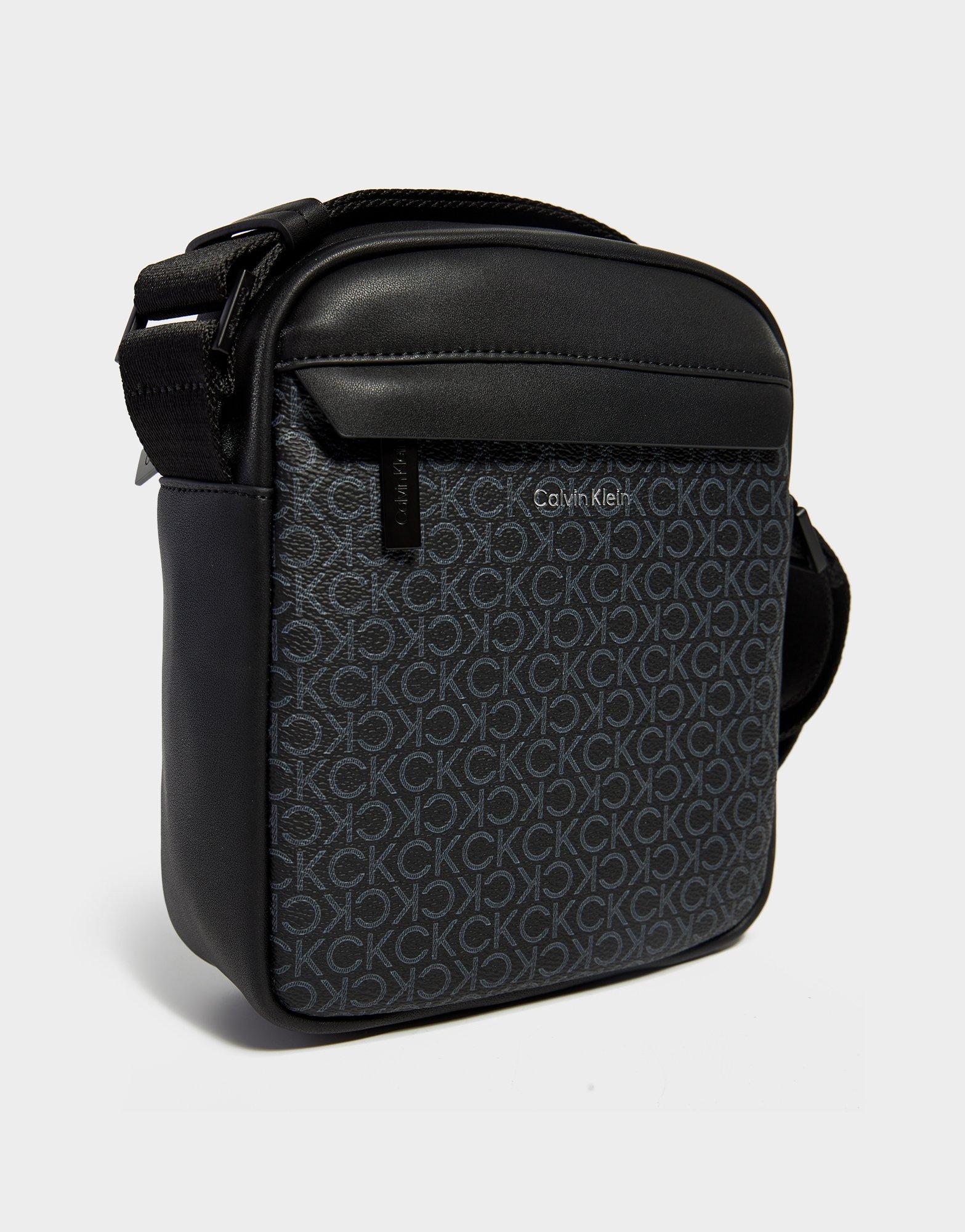 Calvin Klein Monogram Logo Reporter Bag