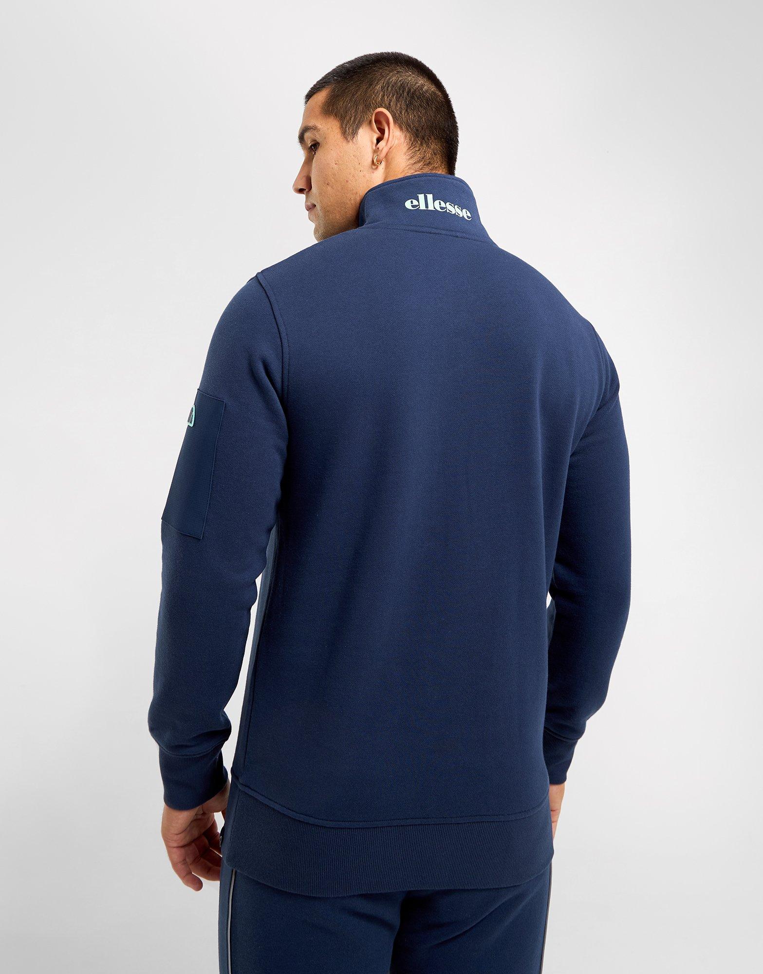 Blue Ellesse Half Zip Track Top - JD Sports