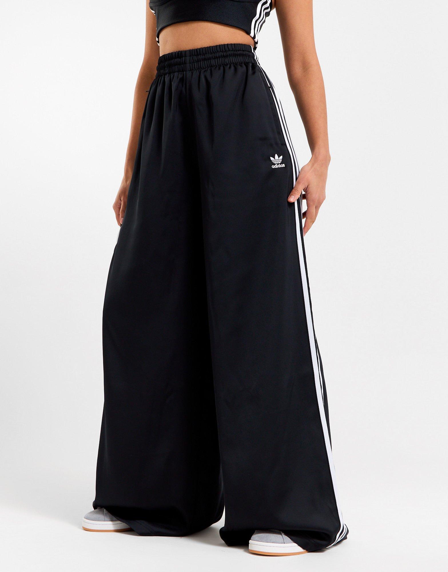 adidas Originals Adicolor Satin Wide Leg Track Pants