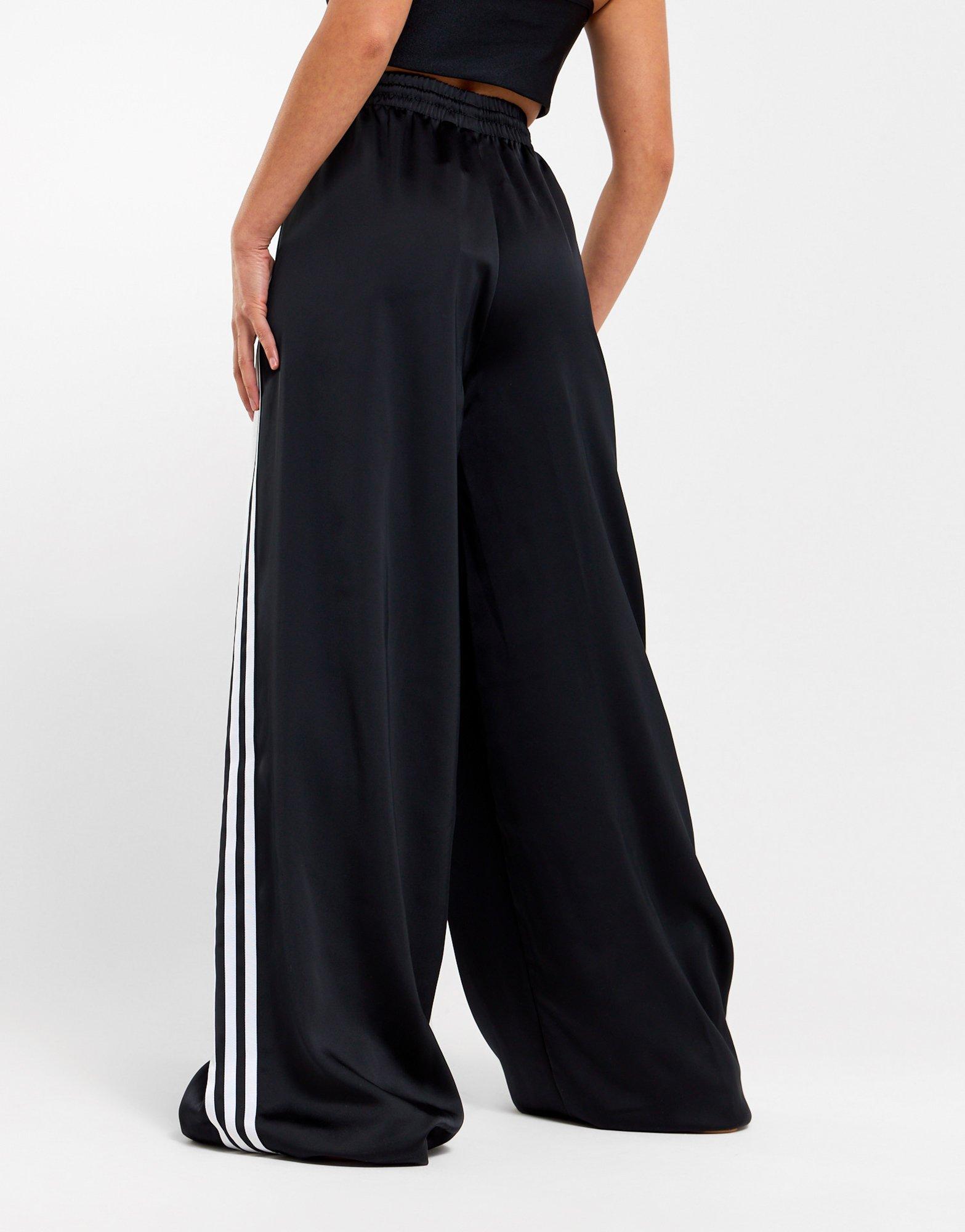 adidas Originals Adicolor Satin Wide Leg Track Pants