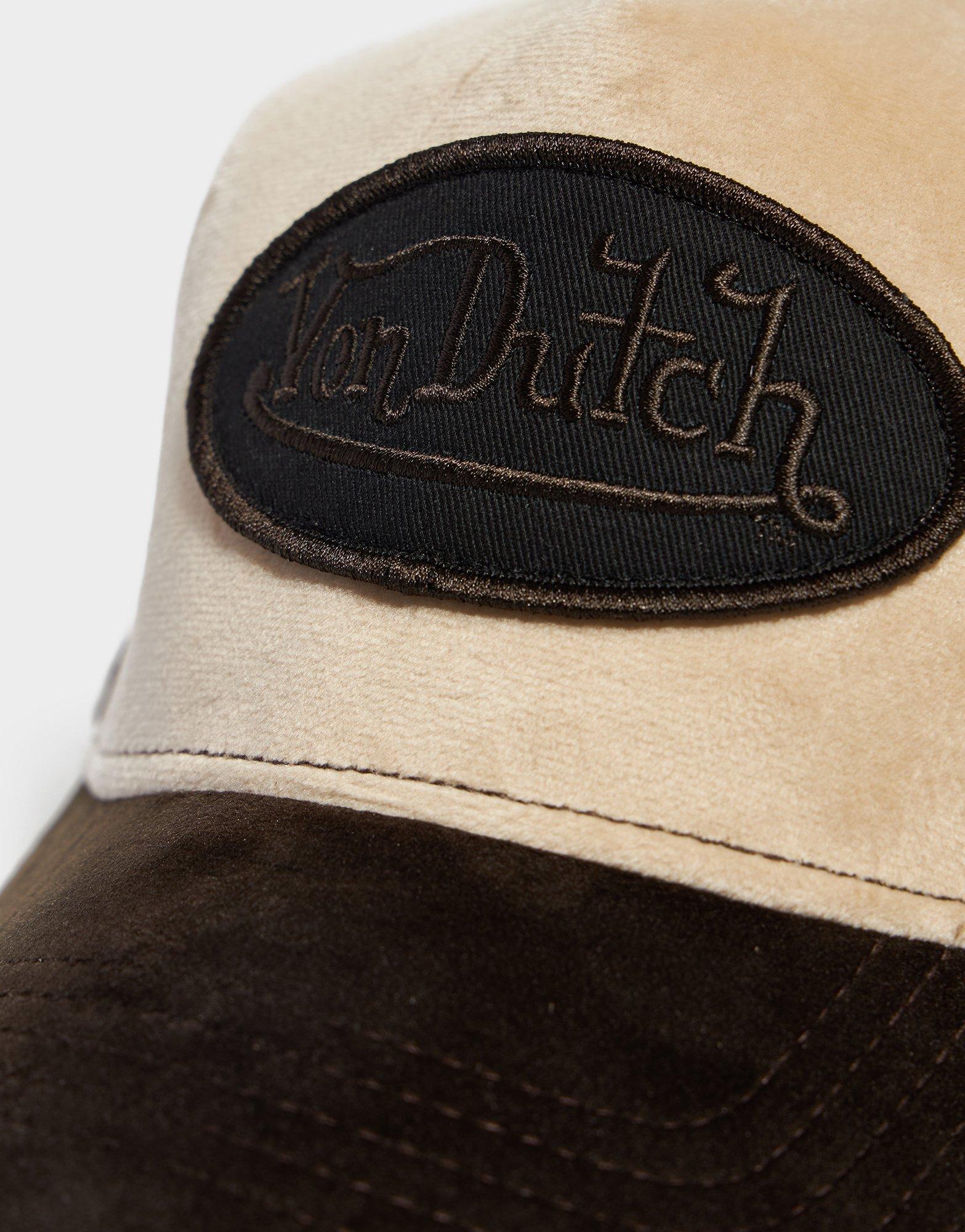 Von Dutch Velvet Trucker Cap