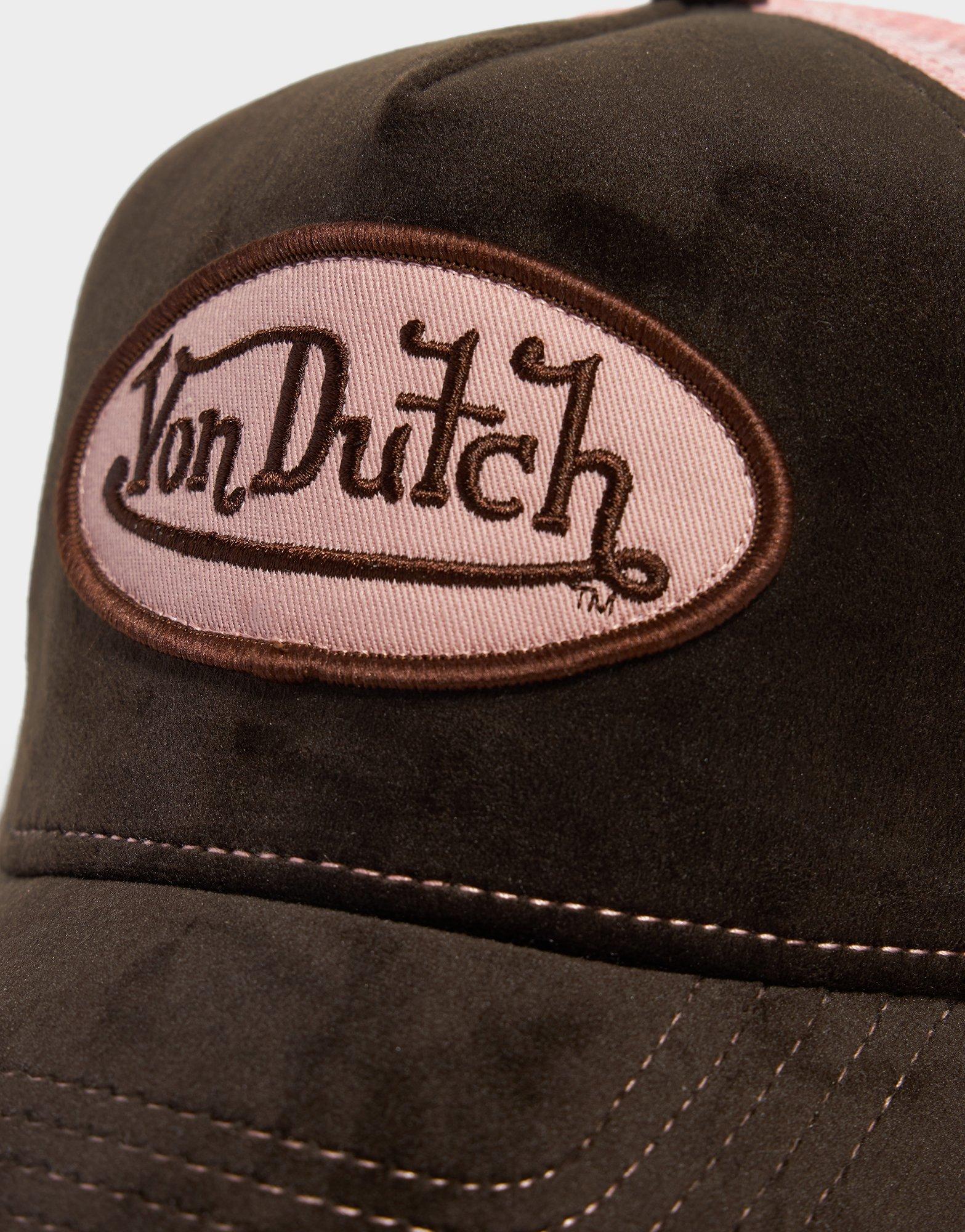 Von Dutch Velvet Trucker Cap