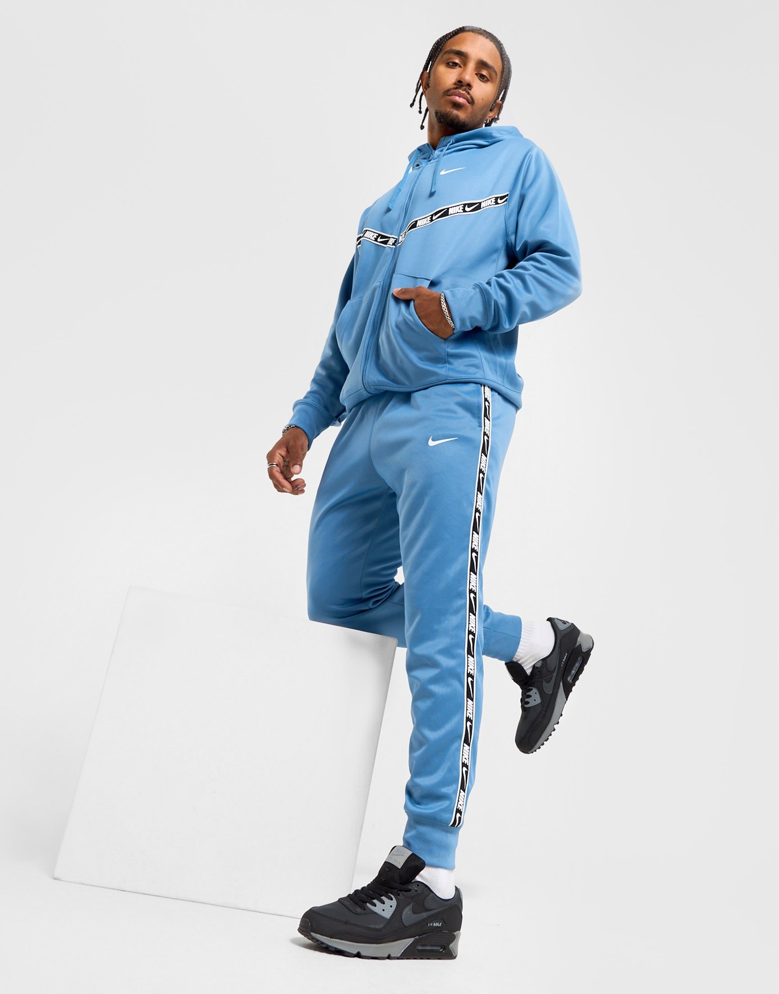 Track Pants Men's Tracksuits In Jd Sports Blue Nike Tape
