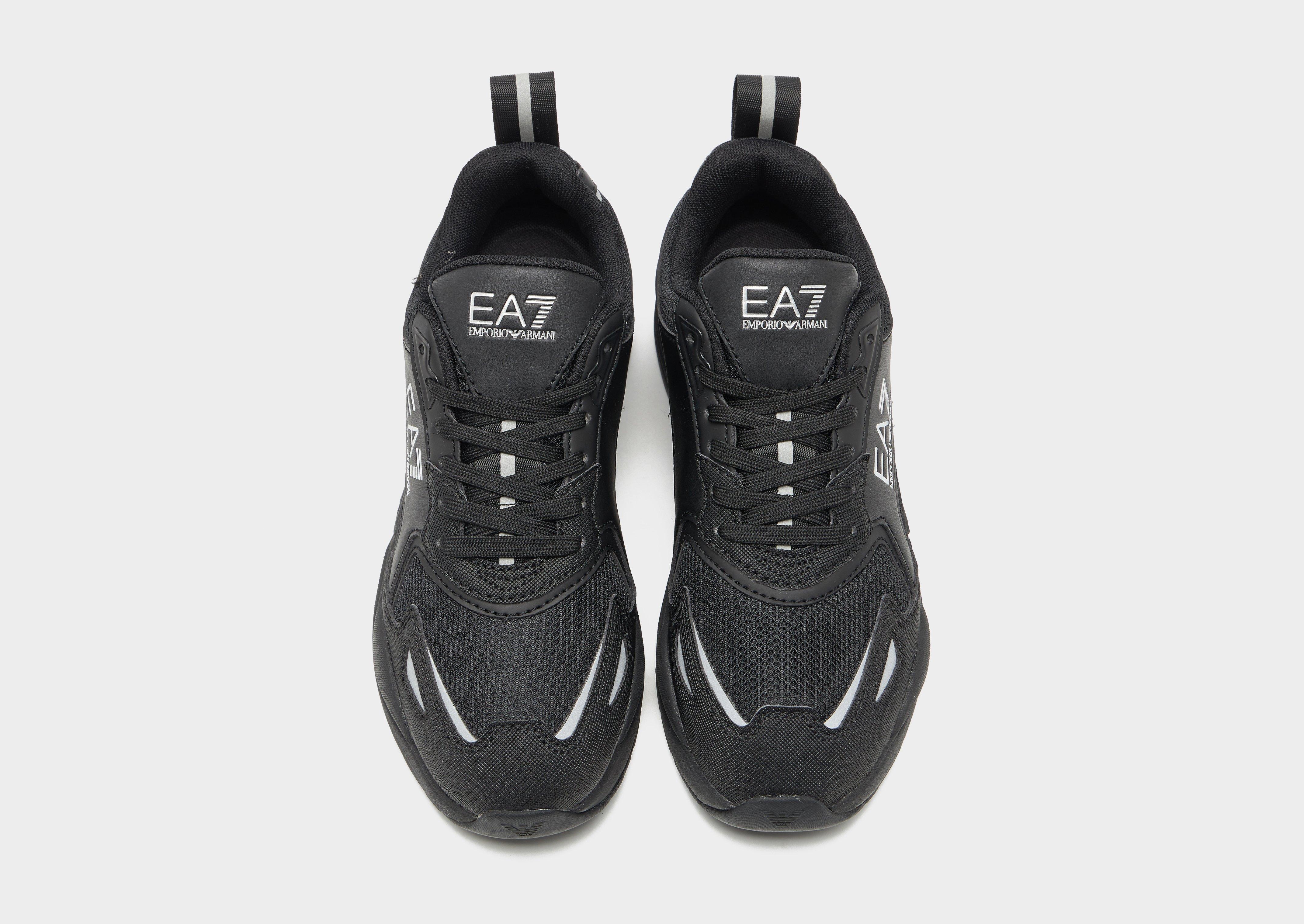 Ace Armani Sneakers Womens Black EA7 Ace Runners Women's