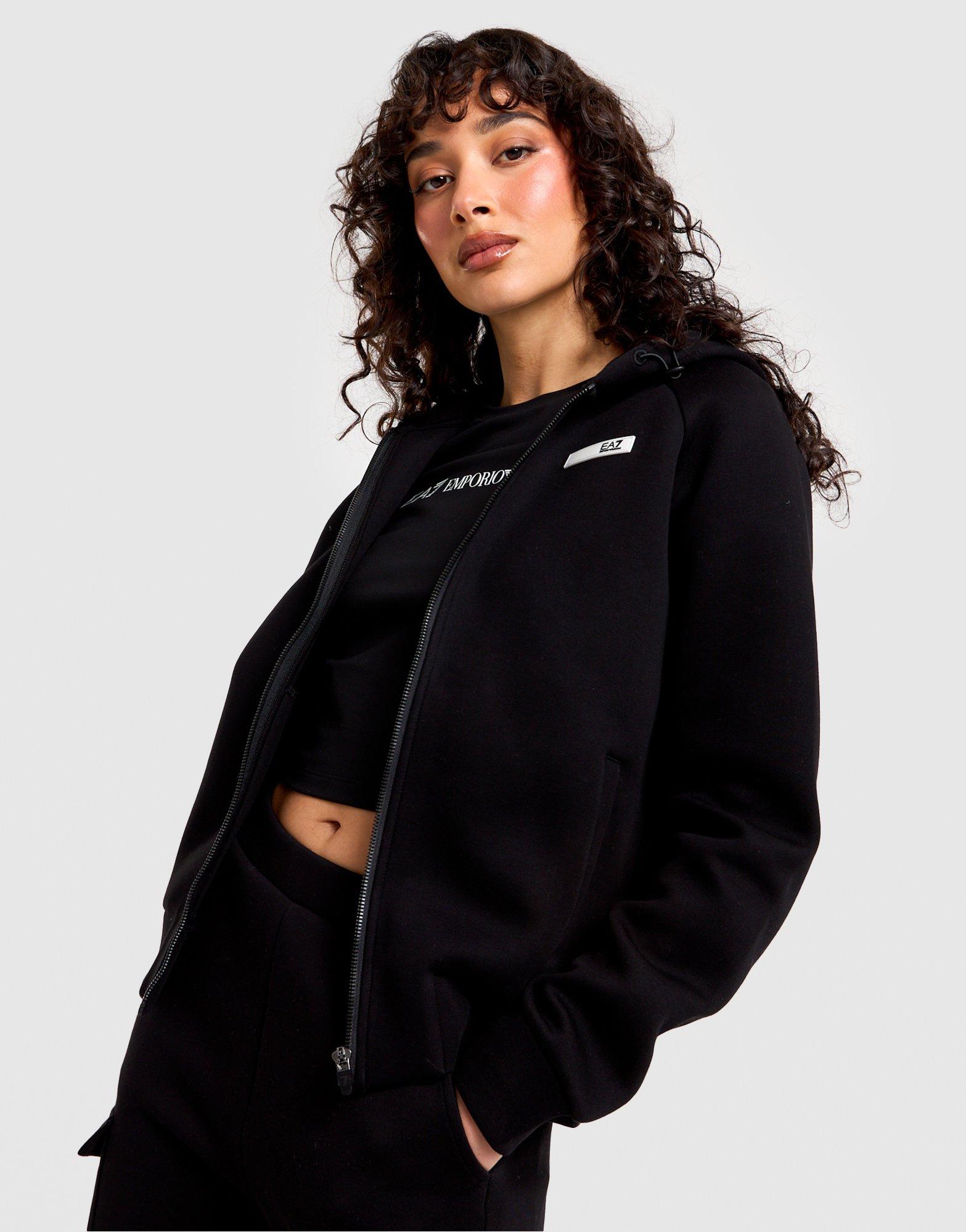 EA7 Full Zip Tape Hoodie