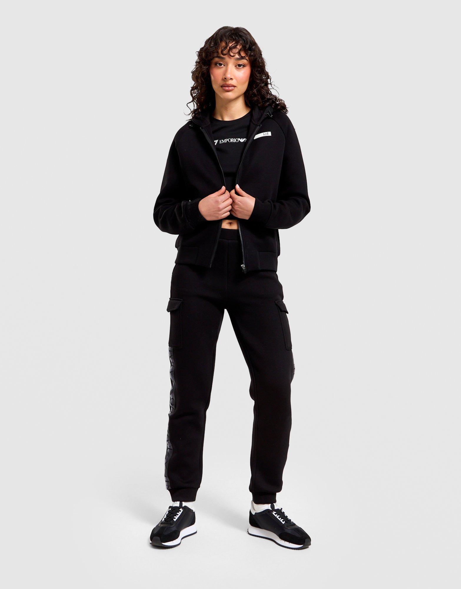 EA7 Full Zip Tape Hoodie