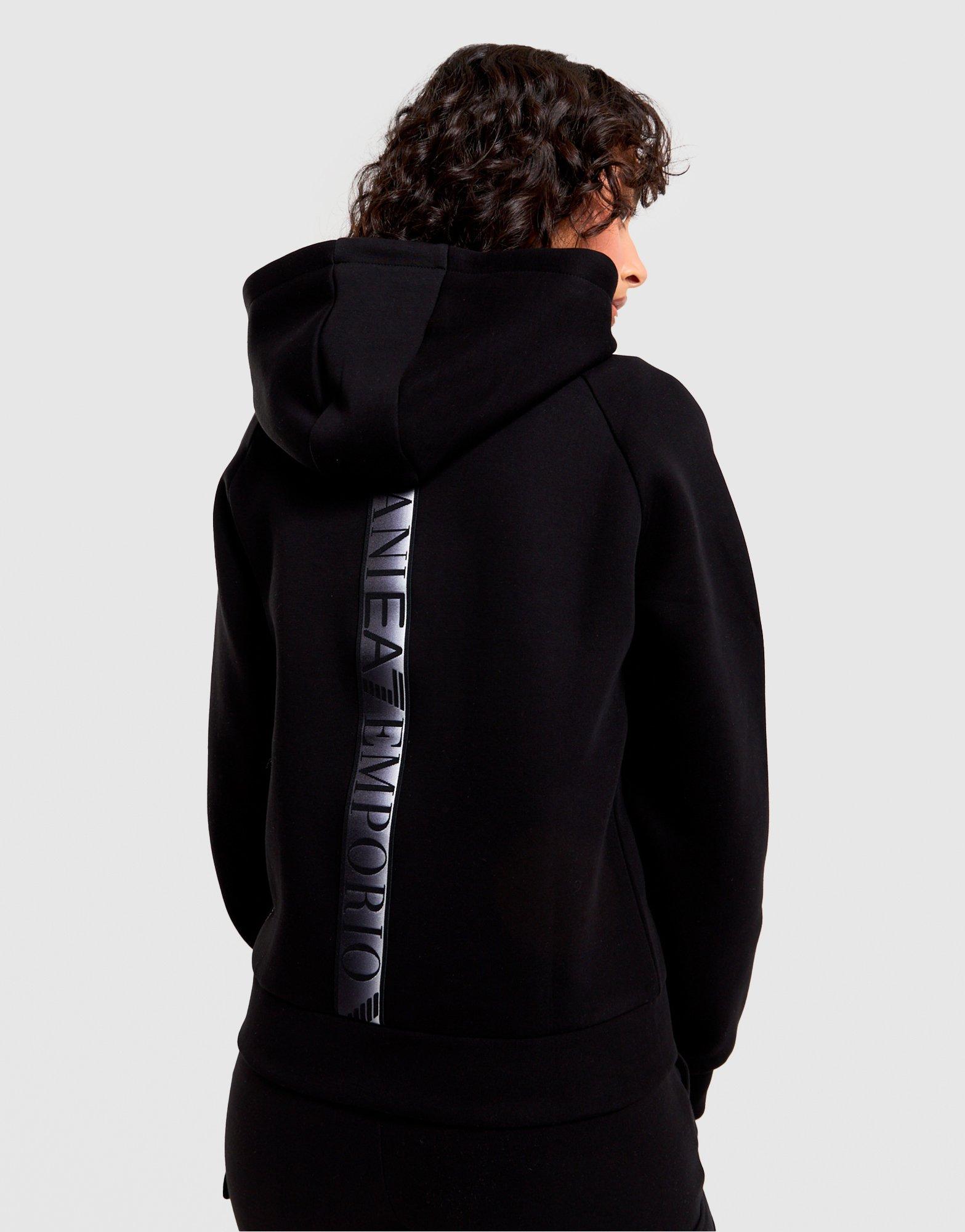 EA7 Full Zip Tape Hoodie