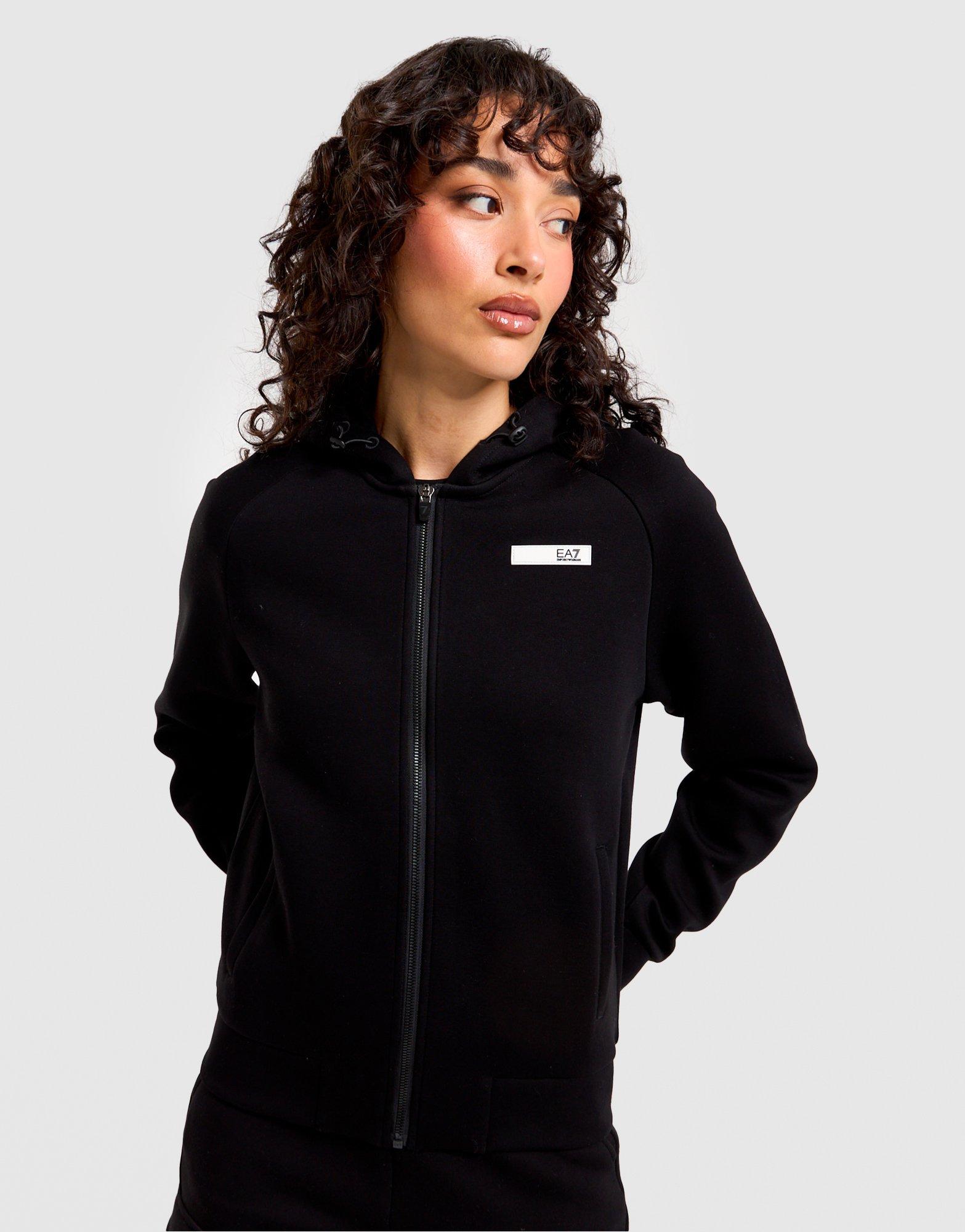EA7 Full Zip Tape Hoodie