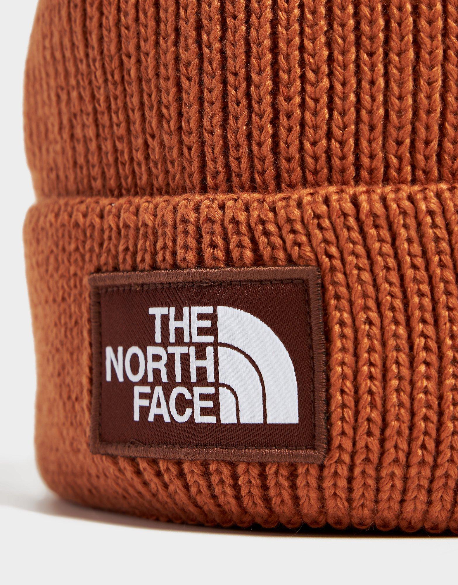 The North Face Logo Box Cuffed Beanie