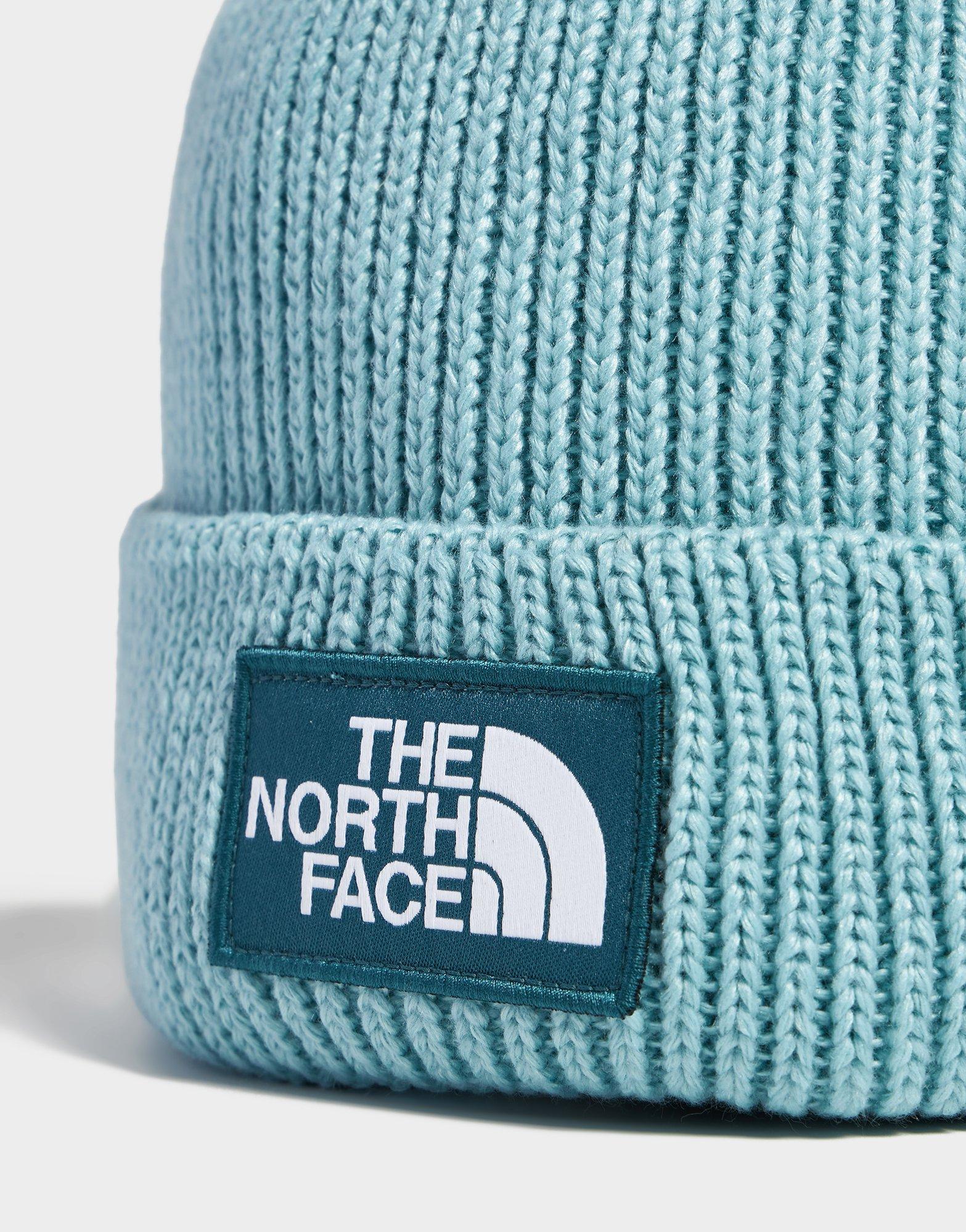 The North Face Logo Box Cuffed Beanie