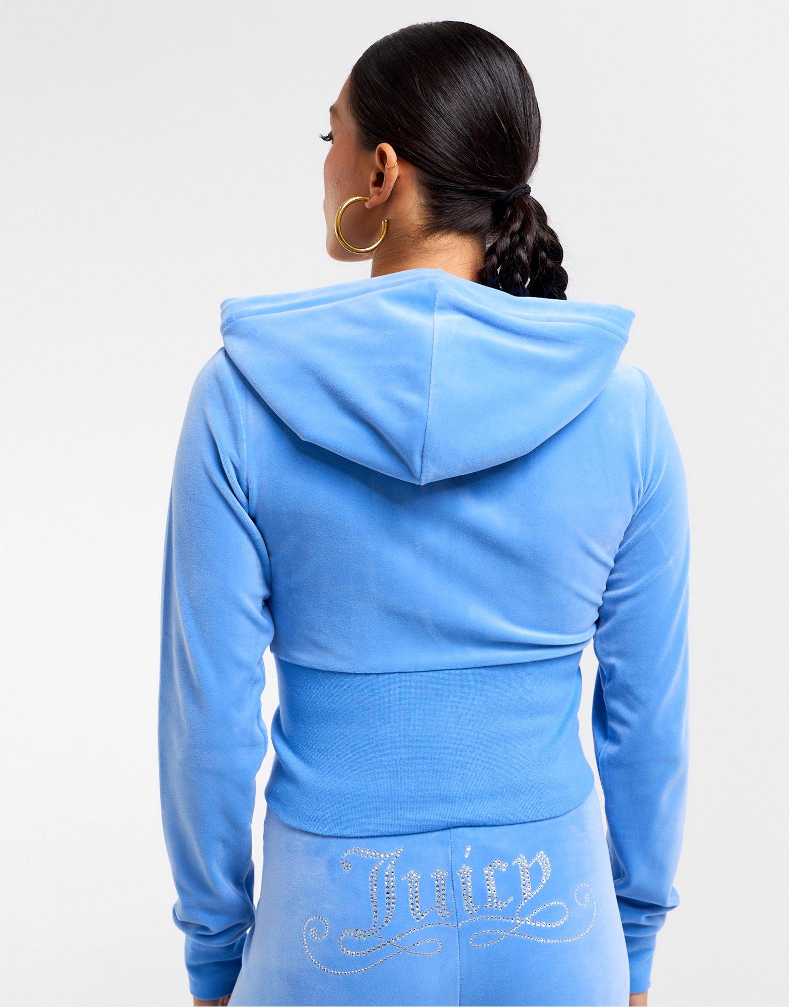 JUICY COUTURE Velour Corset Hoodie