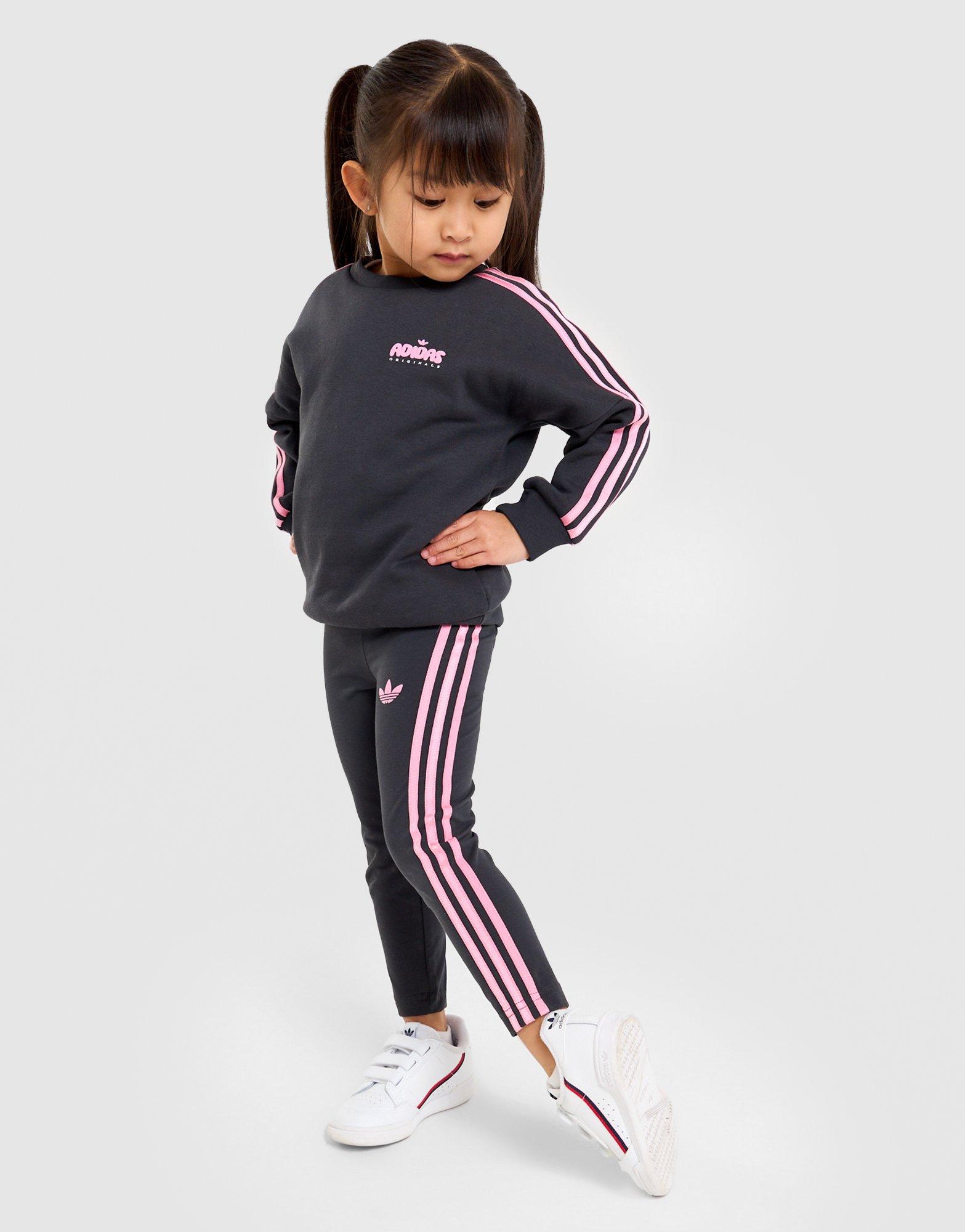 adidas Originals Bubble Sweatshirt Tracksuit Set Infant's