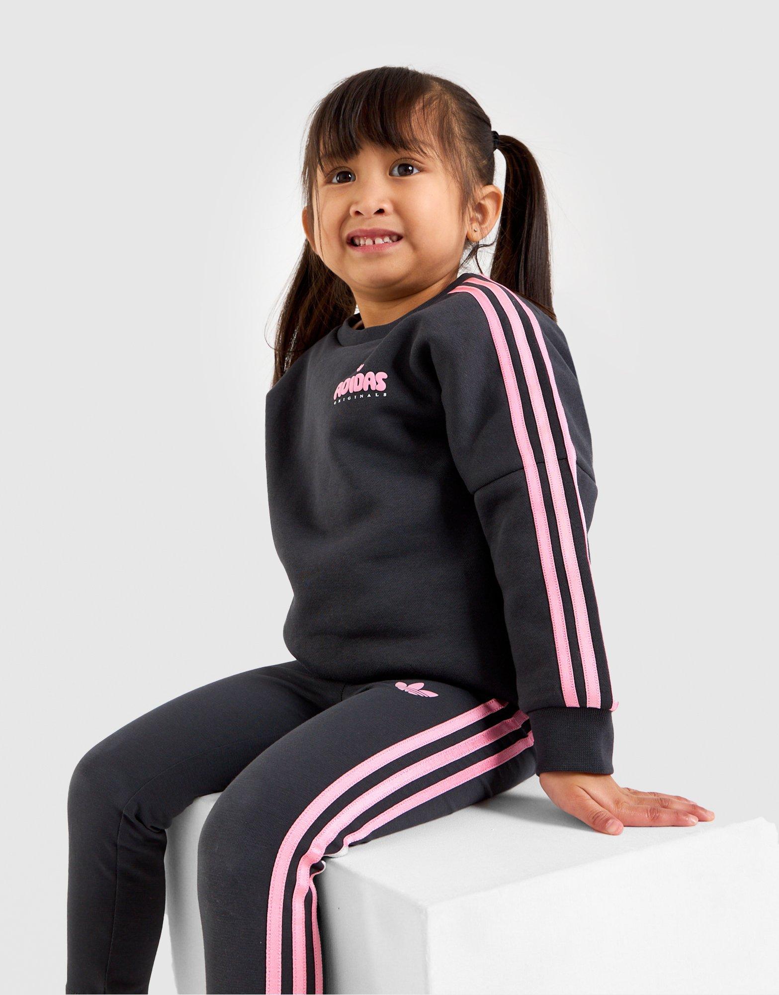 adidas Originals Bubble Sweatshirt Tracksuit Set Infant's