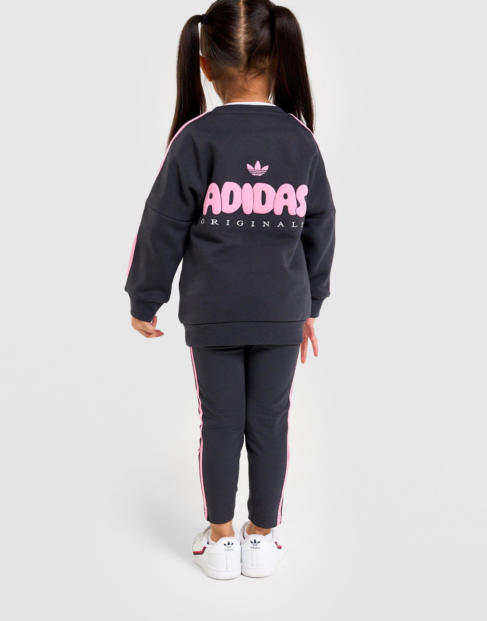 adidas Originals Bubble Sweatshirt Tracksuit Set Infant's