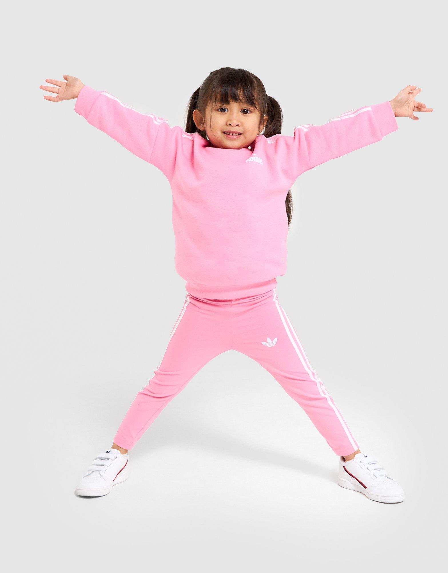 adidas Originals Bubble Sweatshirt Tracksuit Set Infant's