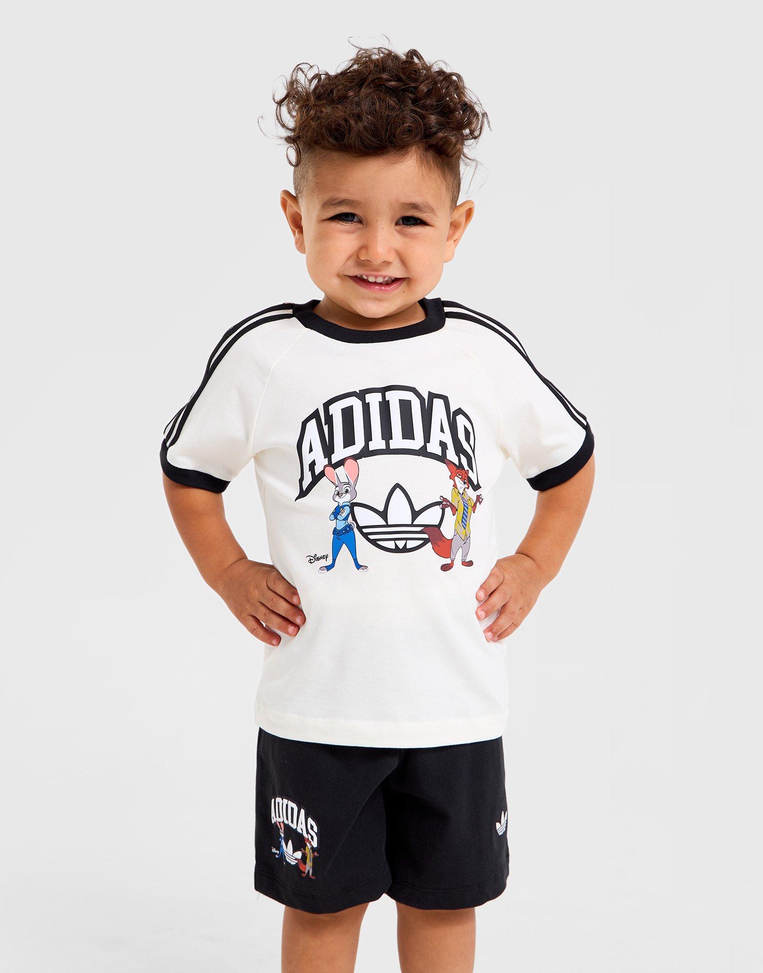 adidas Originals Zootopia T-Shirt/Shorts Set Infant's