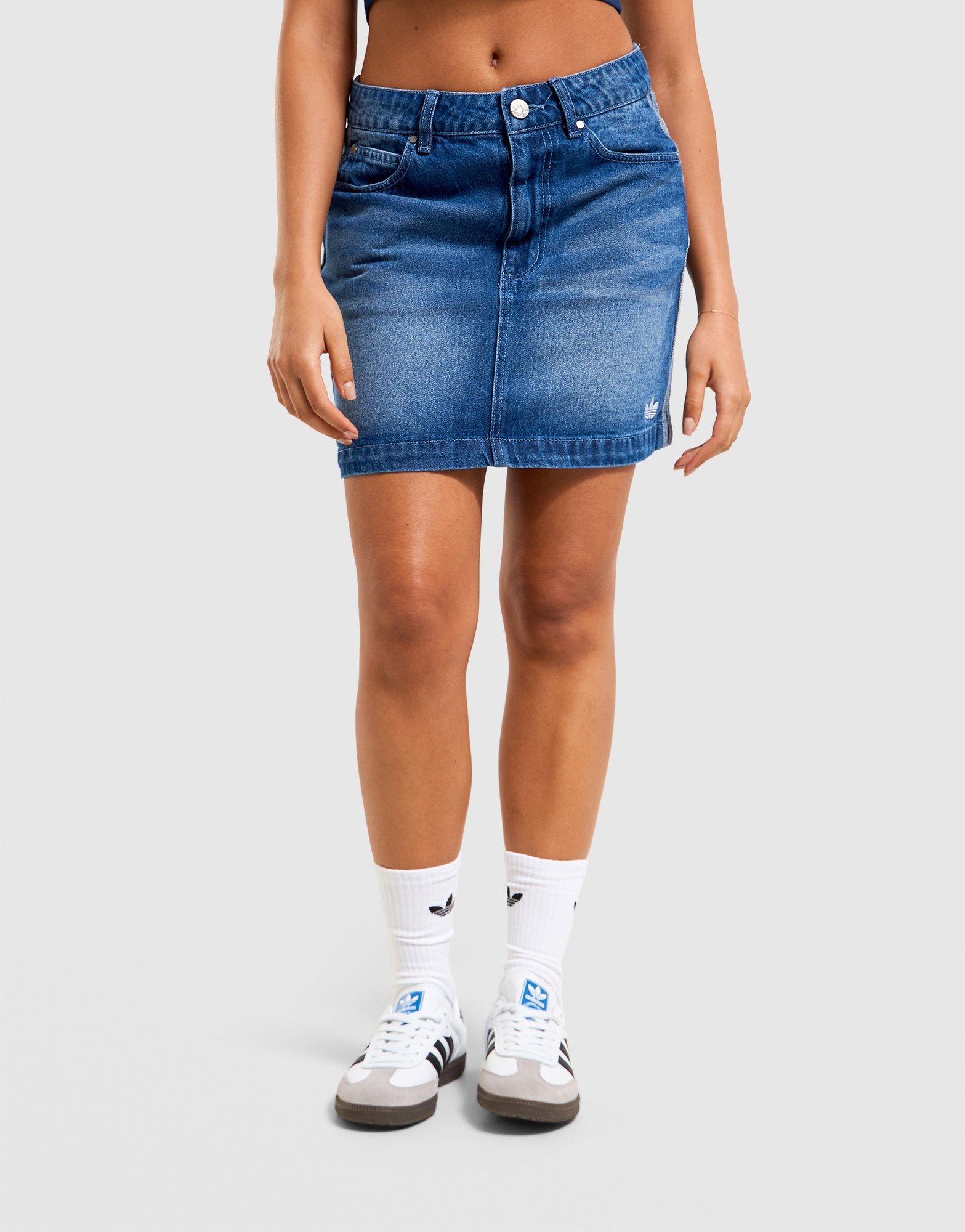 adidas Originals Denim Mini Skirt