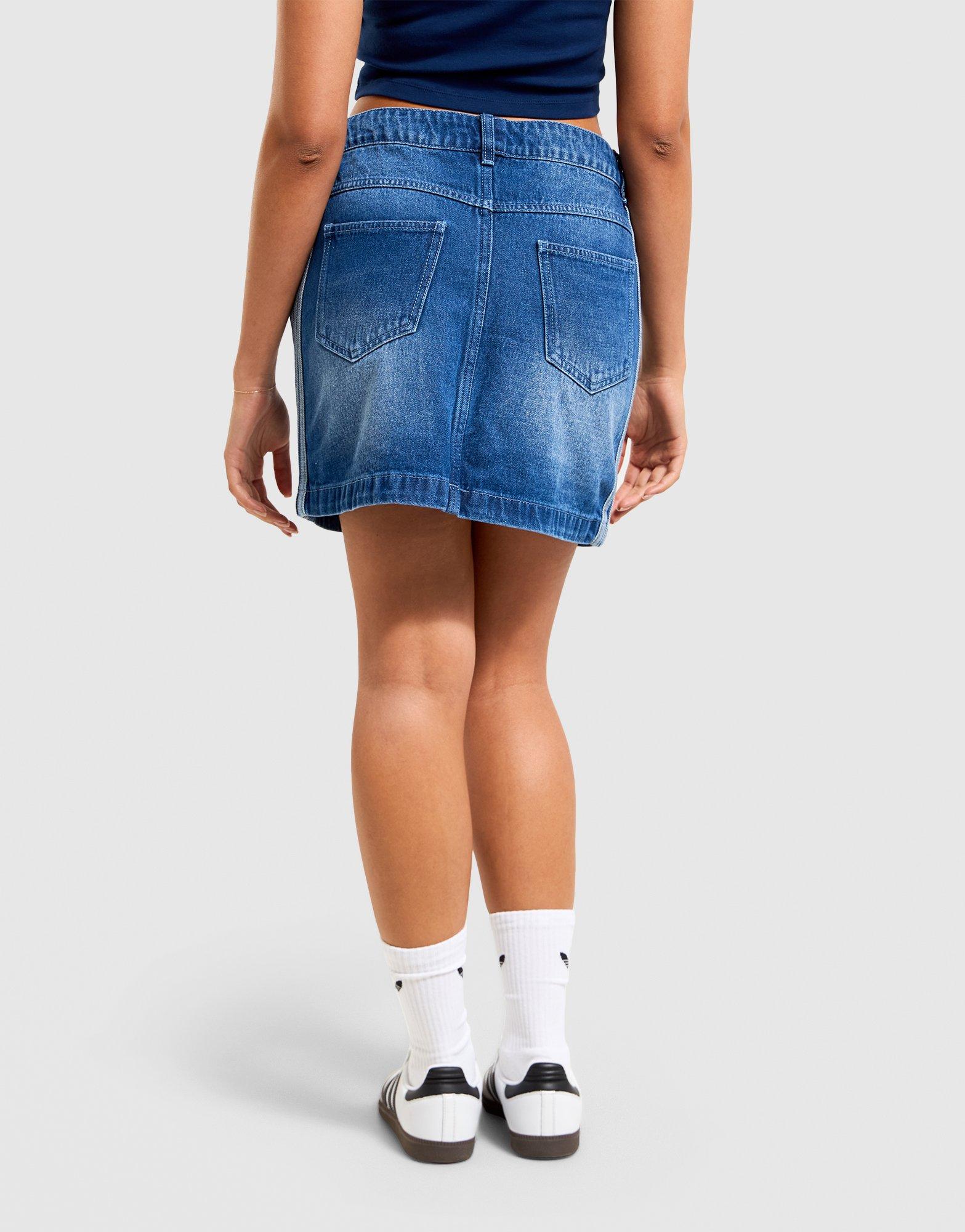 adidas Originals Denim Mini Skirt