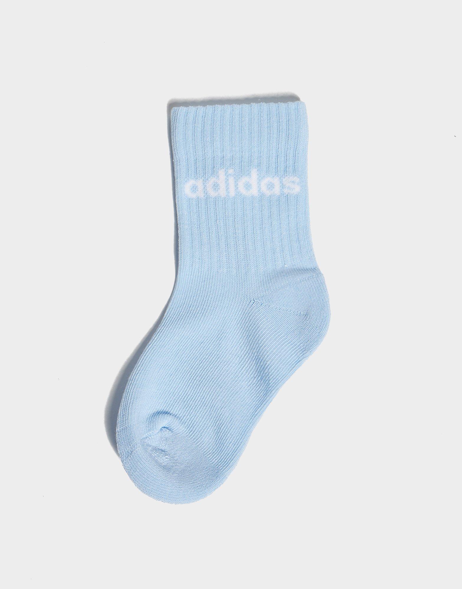 adidas Linear Crew Socks 3 Pack Infant's