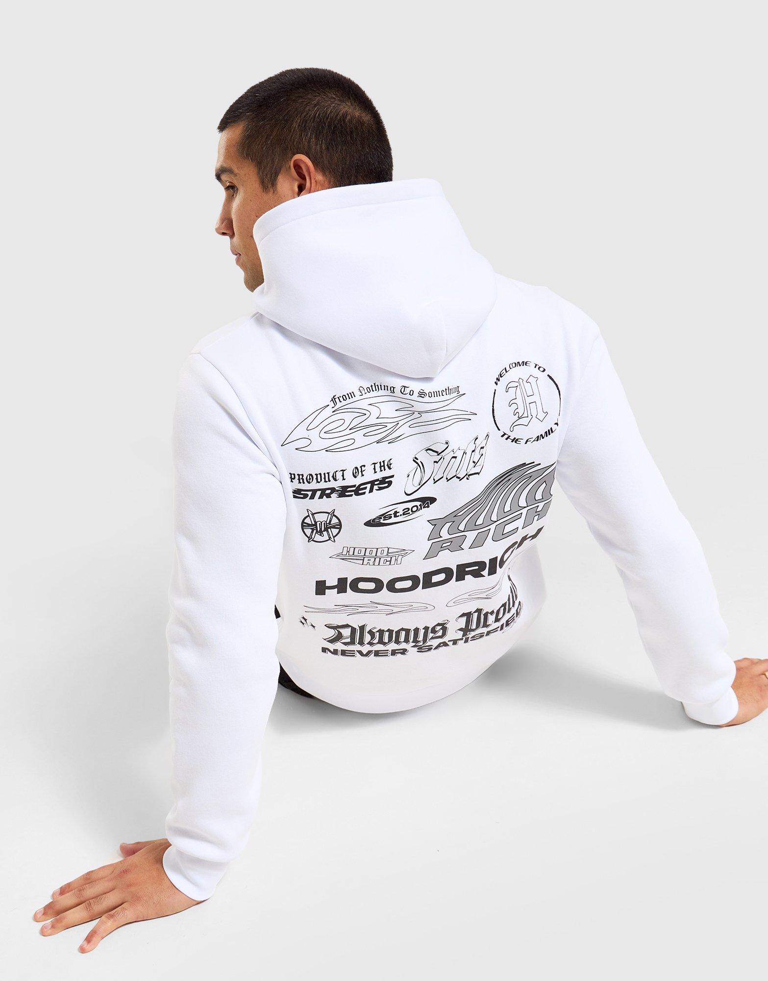 White Hoodrich Chromode Hoodie JD Sports Australia