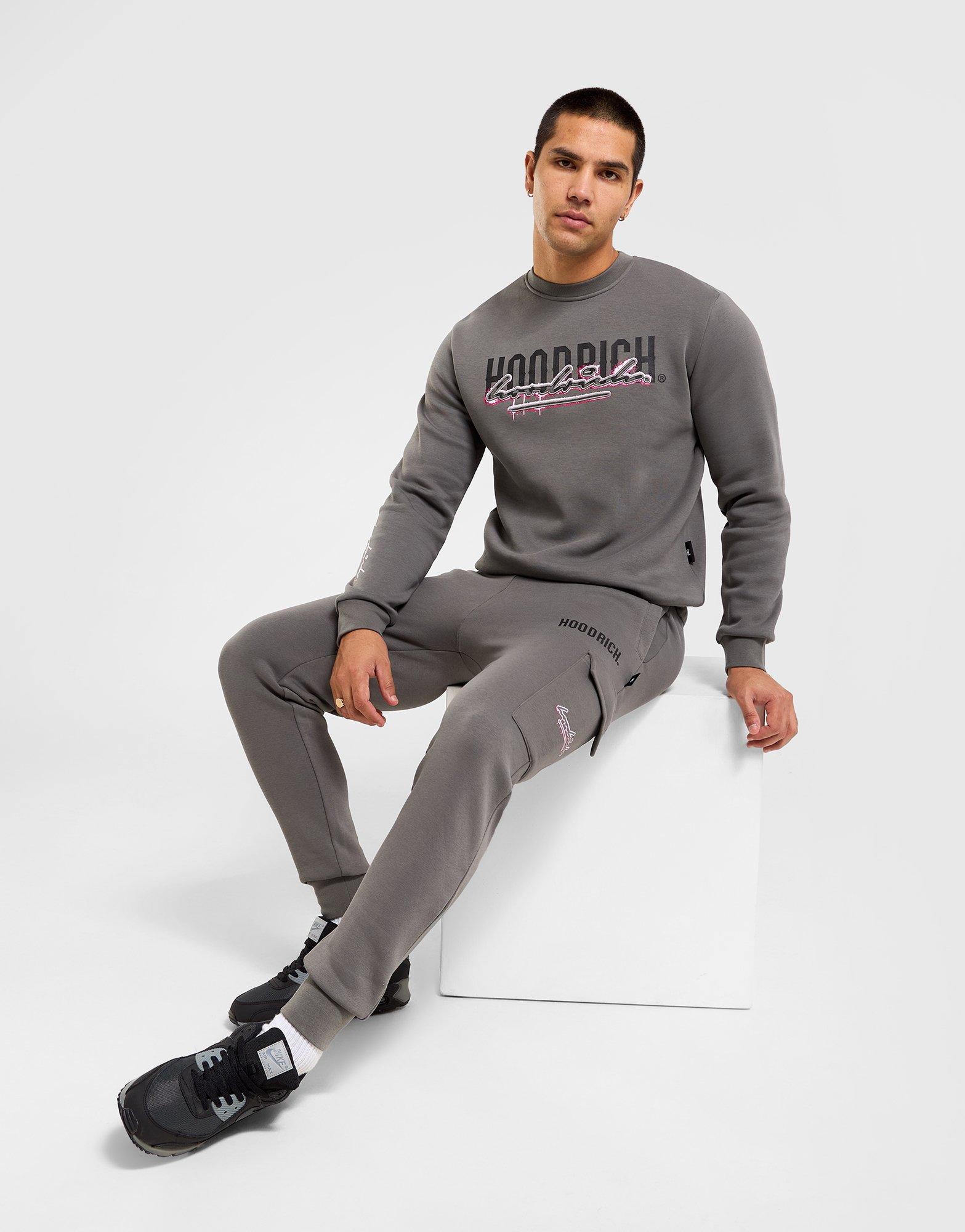 Grey Hoodrich Splatter Joggers JD Sports Australia