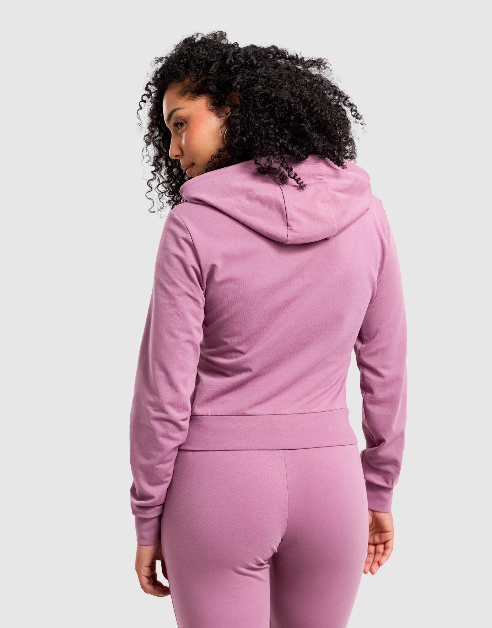 EA7 Emporio Armani Slim Diamante Full Zip Hoodie