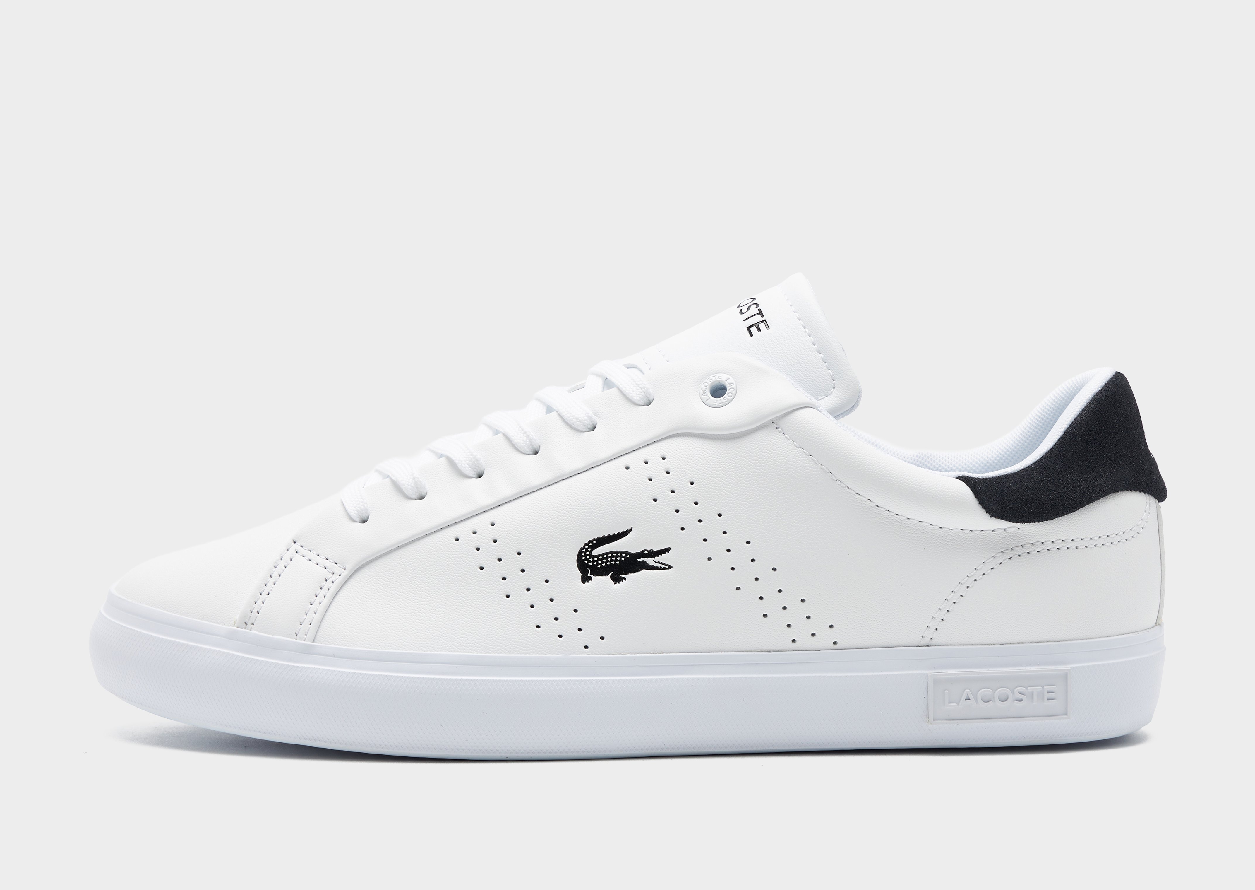 White Lacoste Powercourt JD Sports Australia