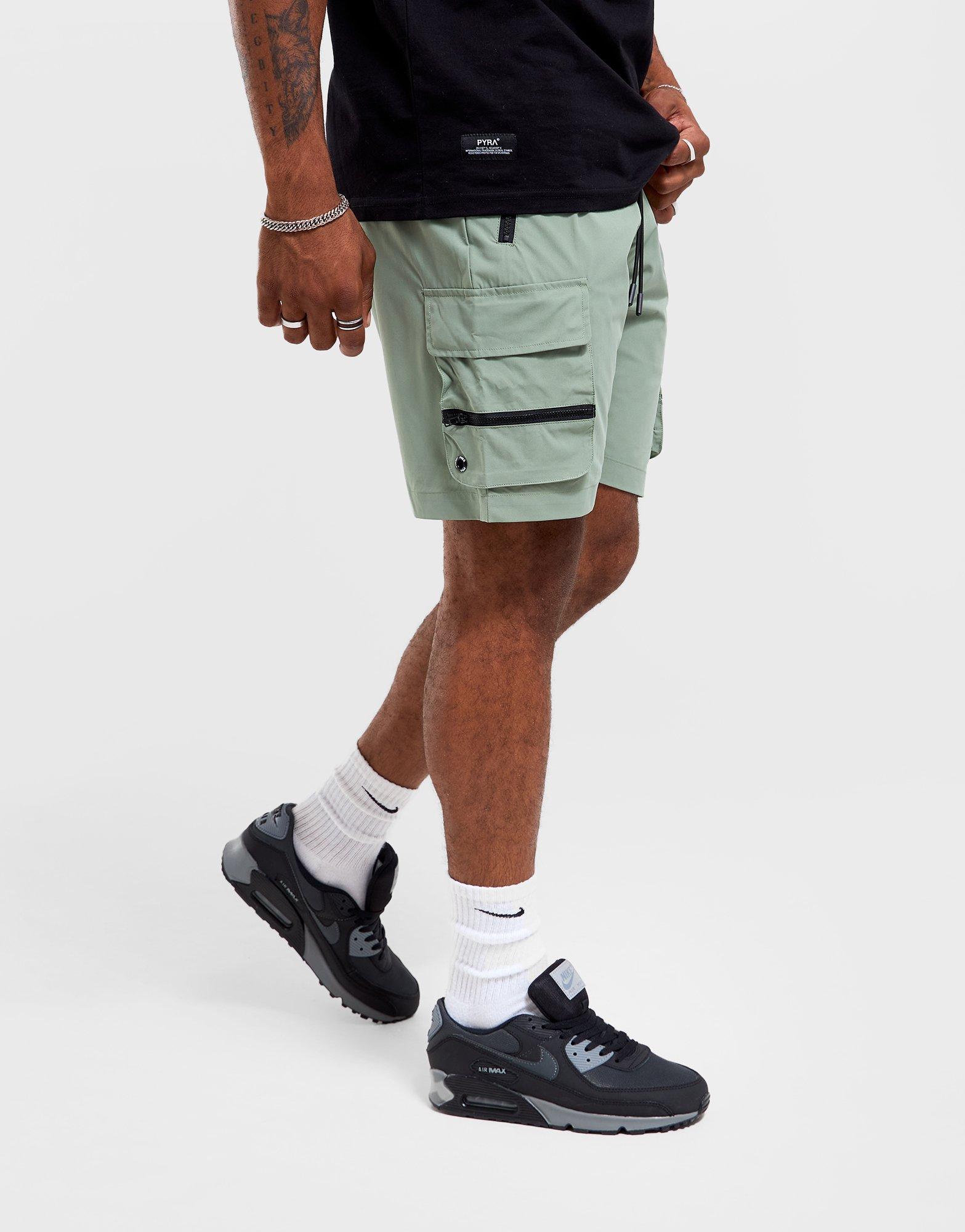 Pyra Nero Cargo Shorts