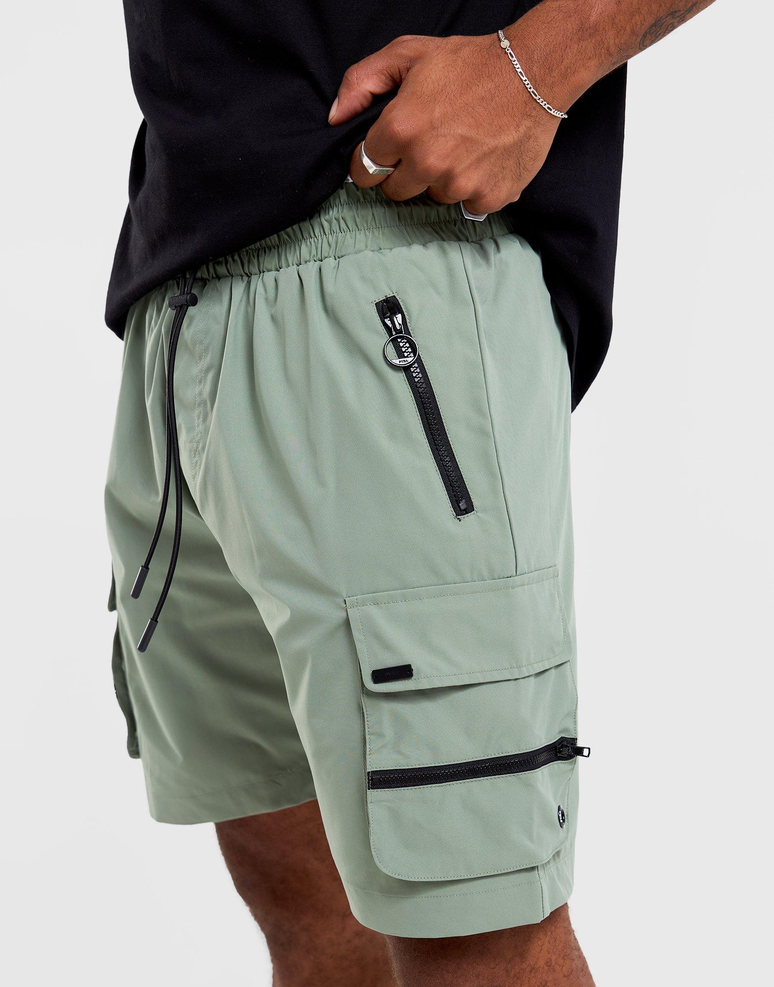 Pyra Nero Cargo Shorts