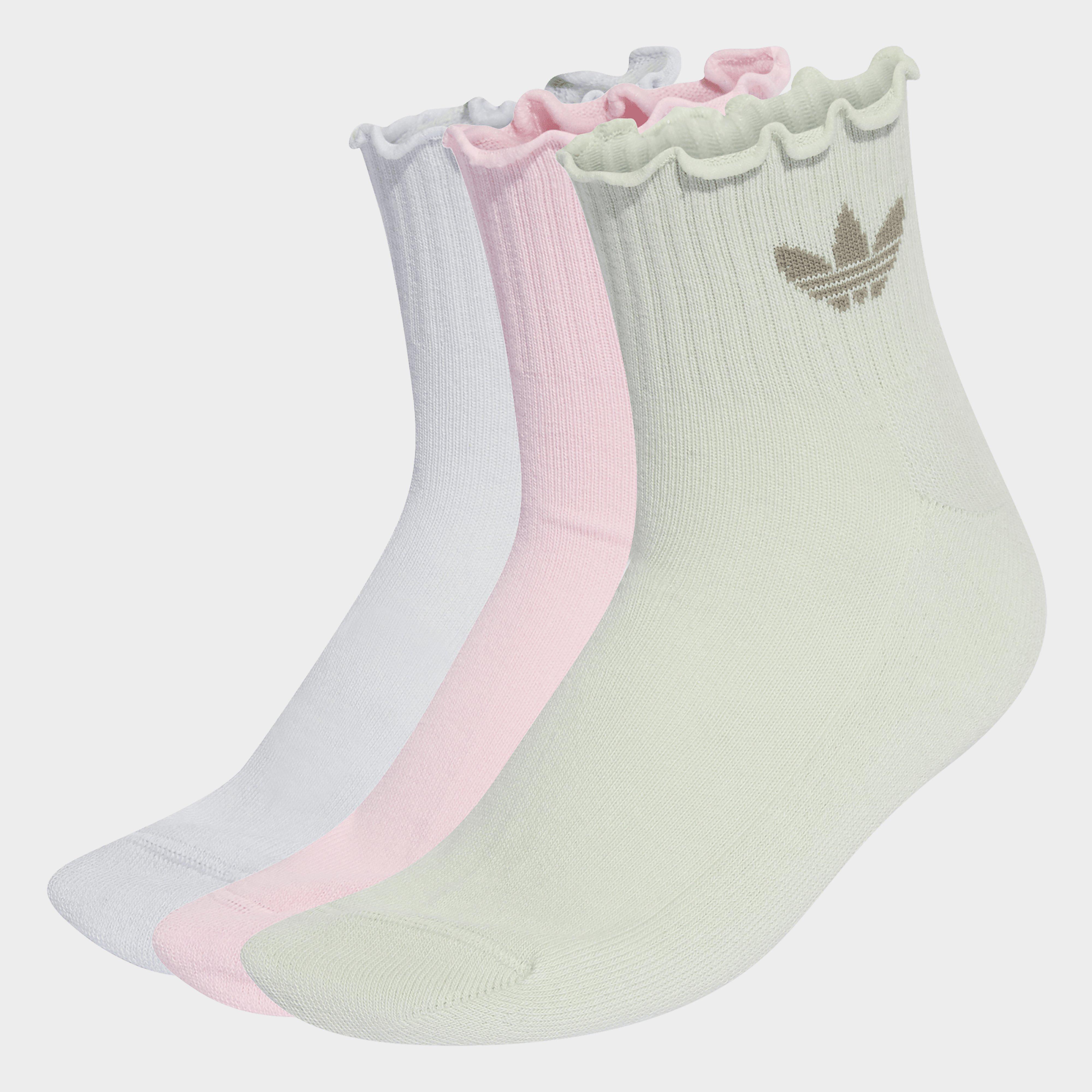 adidas Originals Ruffle Crew Socks 3 Pack