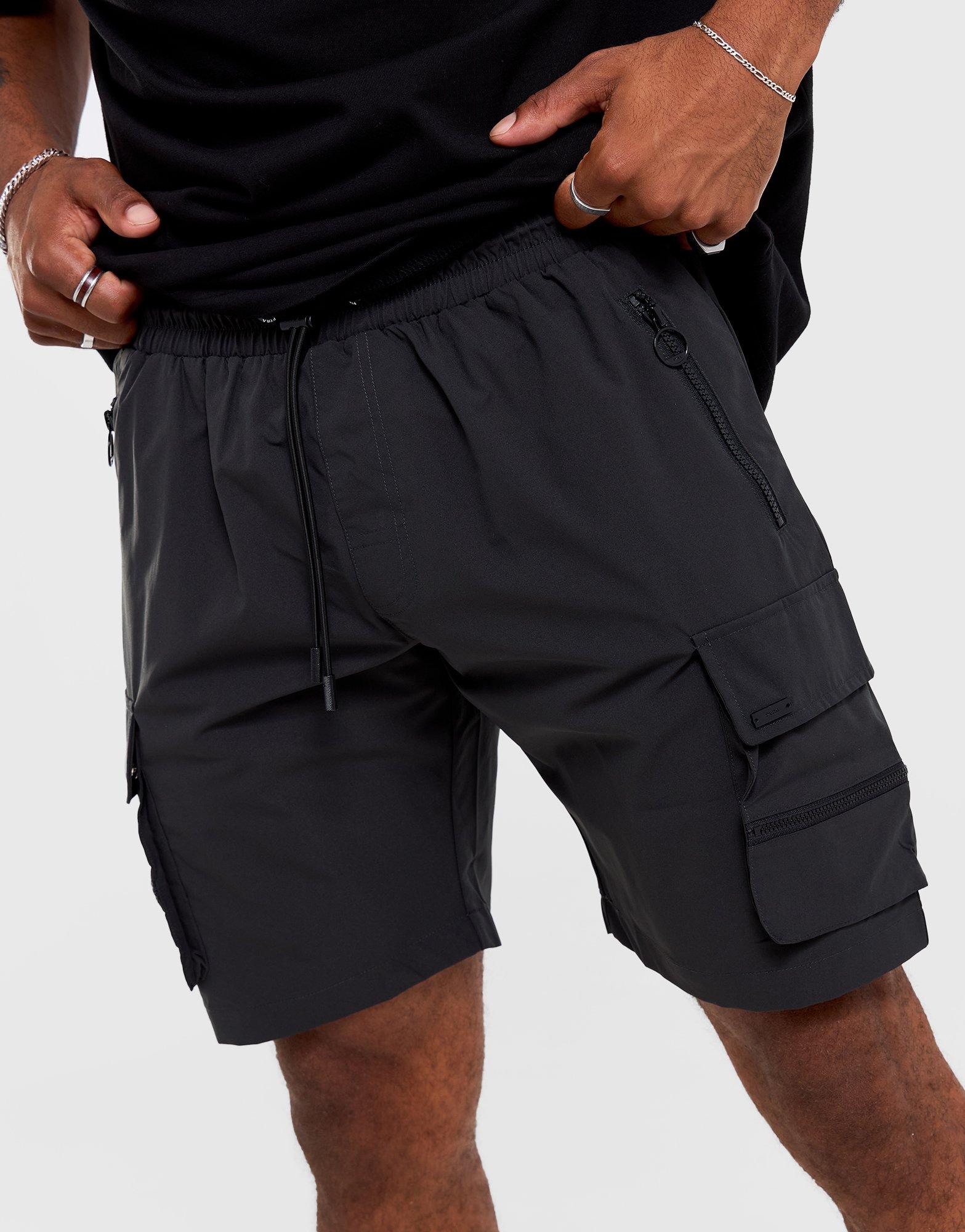 Pyra Nero Cargo Shorts