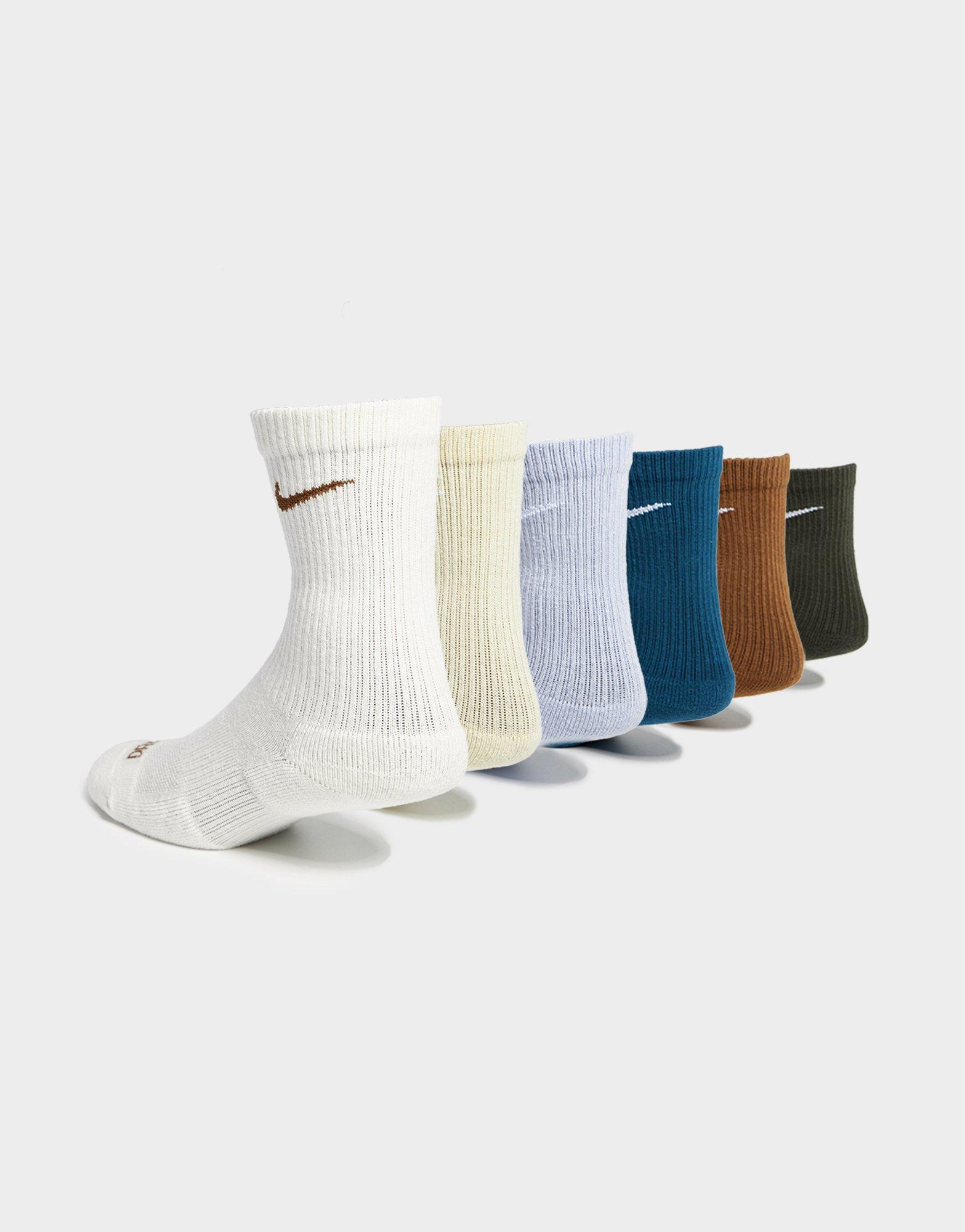 Nike Everyday Plus Training Crew Socks 6 Pack