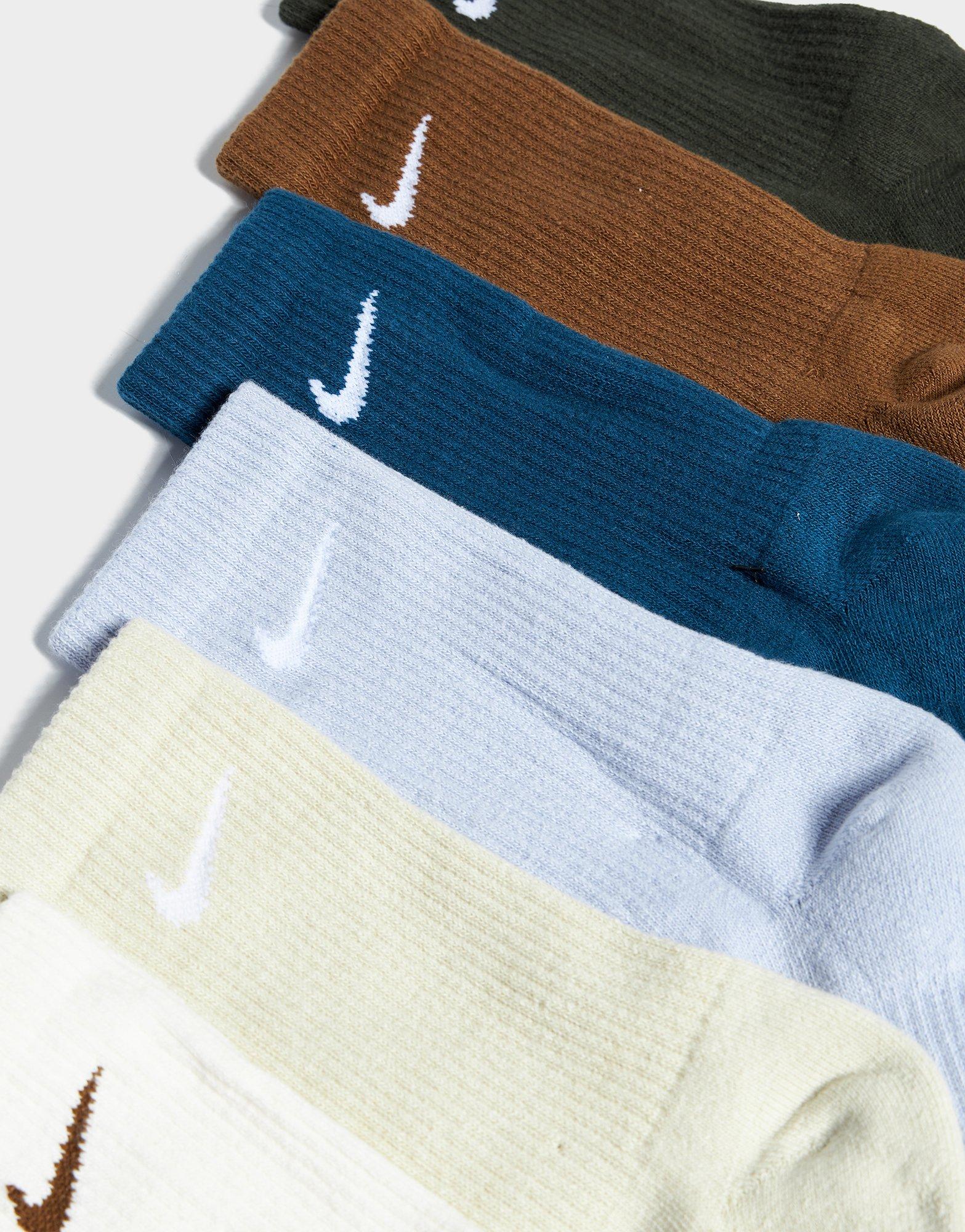 Nike Everyday Plus Training Crew Socks 6 Pack