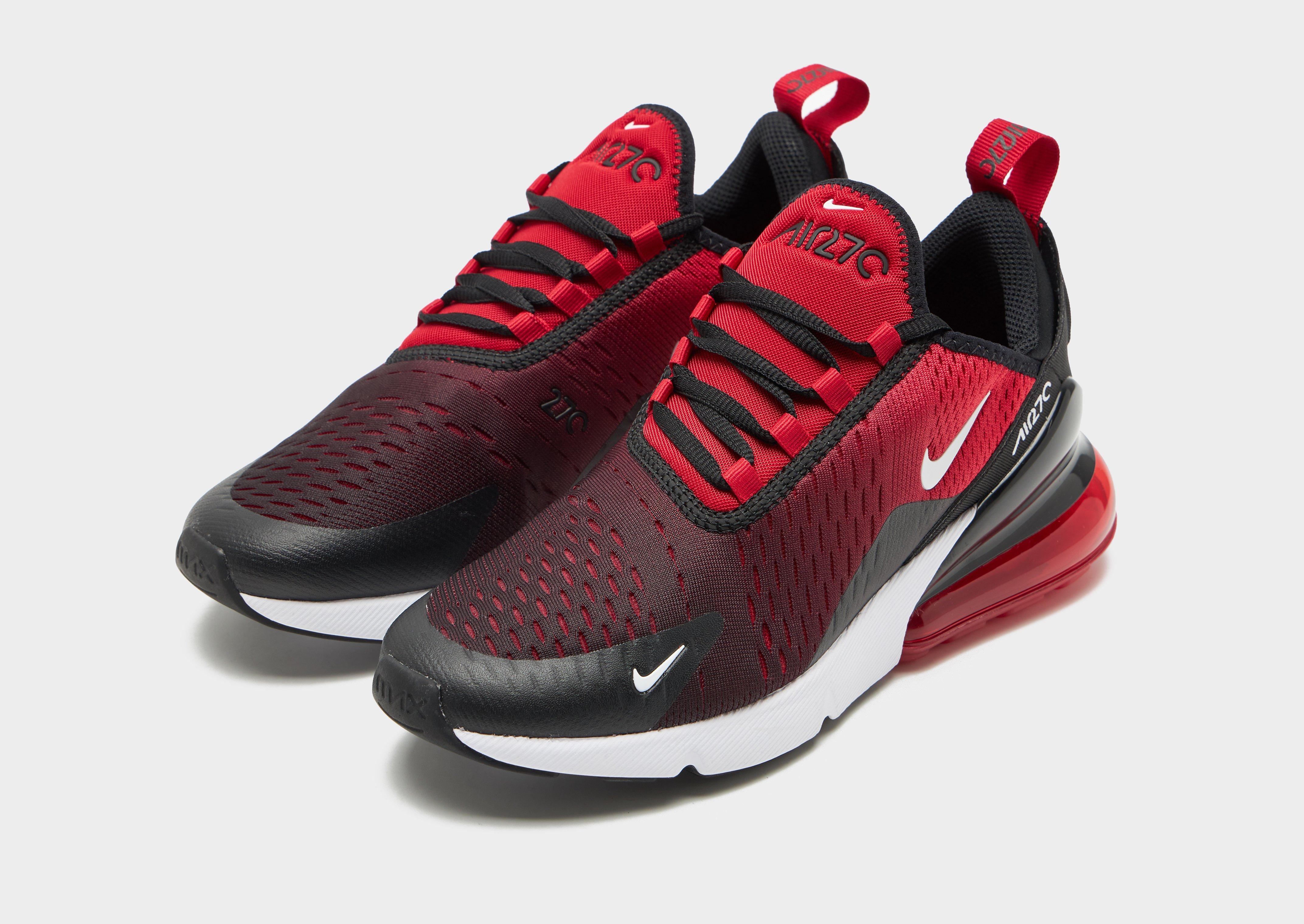 Red Nike Shoes Nike 270 Size Junior Red Nike Air Max 270 Junior's