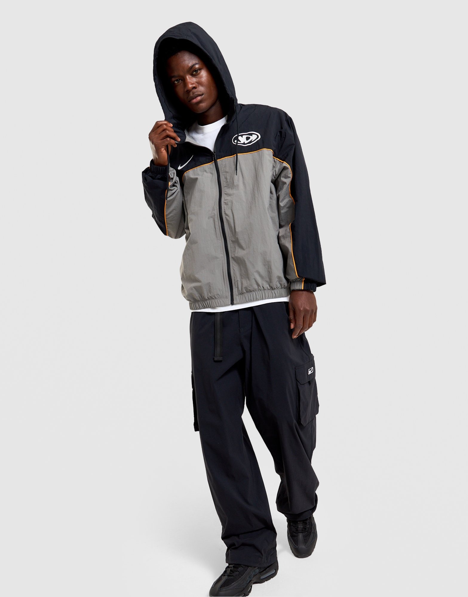 Hoka Jd Sports Running Jacket Jordan Draft Men's Windbreaker Black