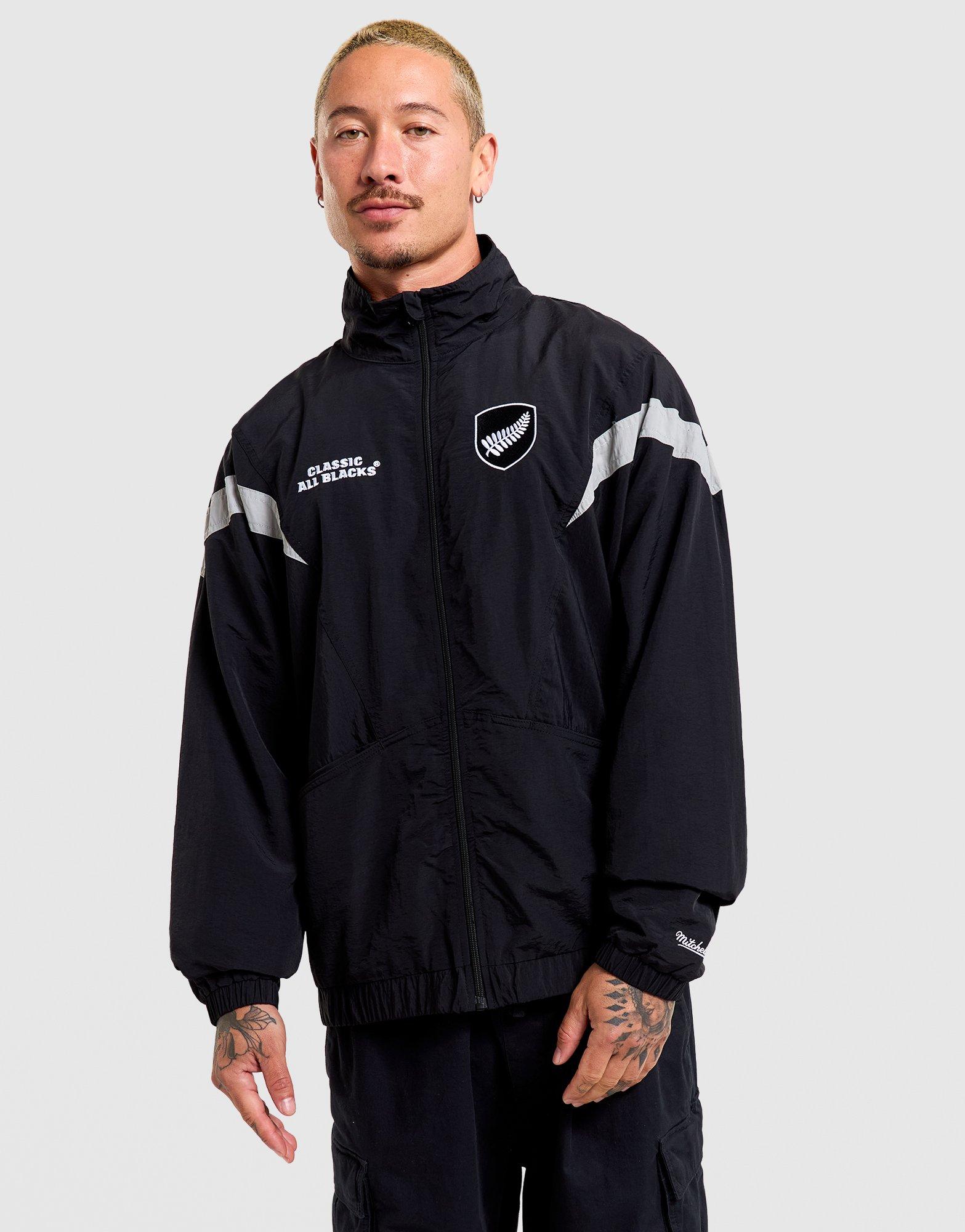 Mitchell & Ness All Blacks Full Zip Track Top